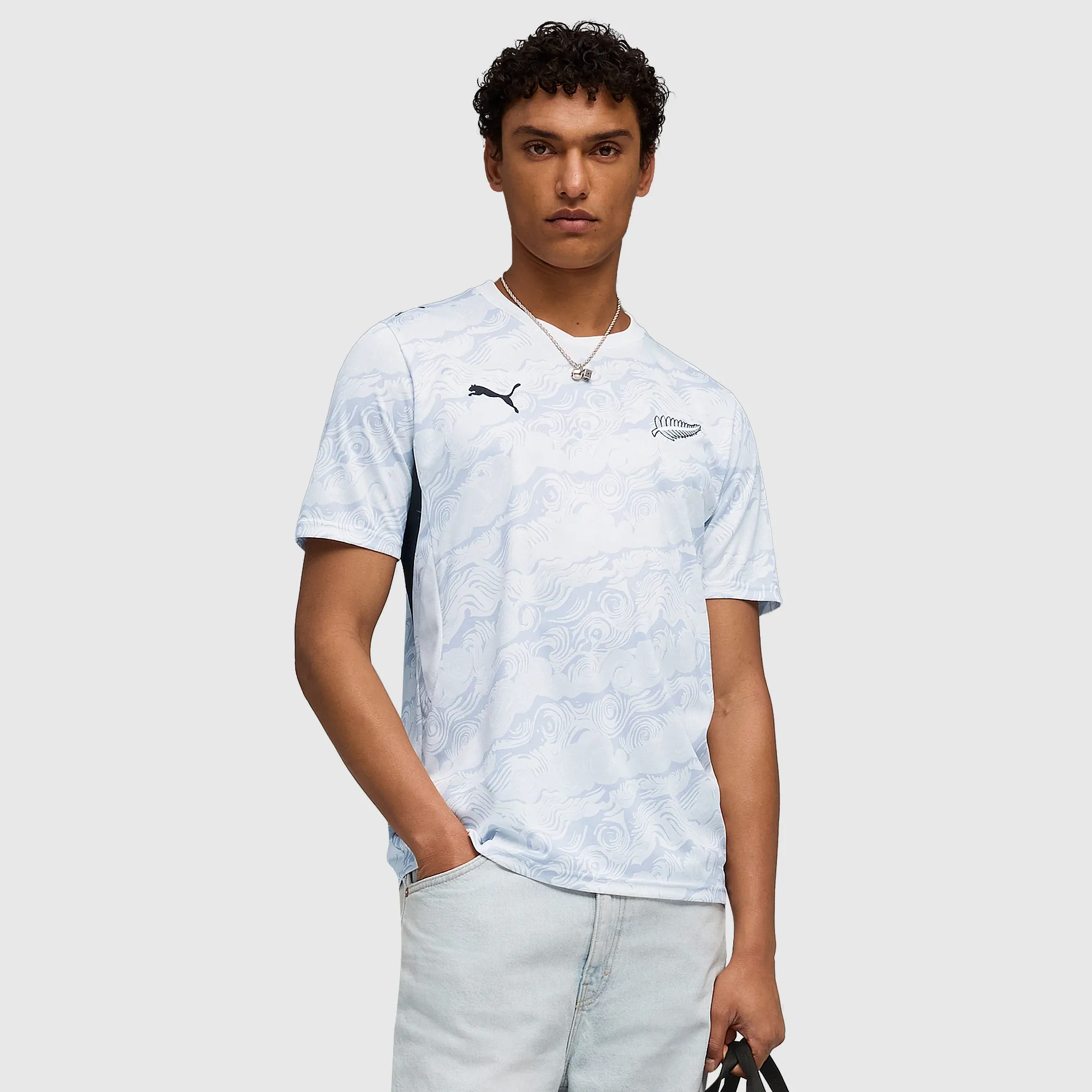 PUMA New Zealand Away Jersey Men in White | Size 3XL