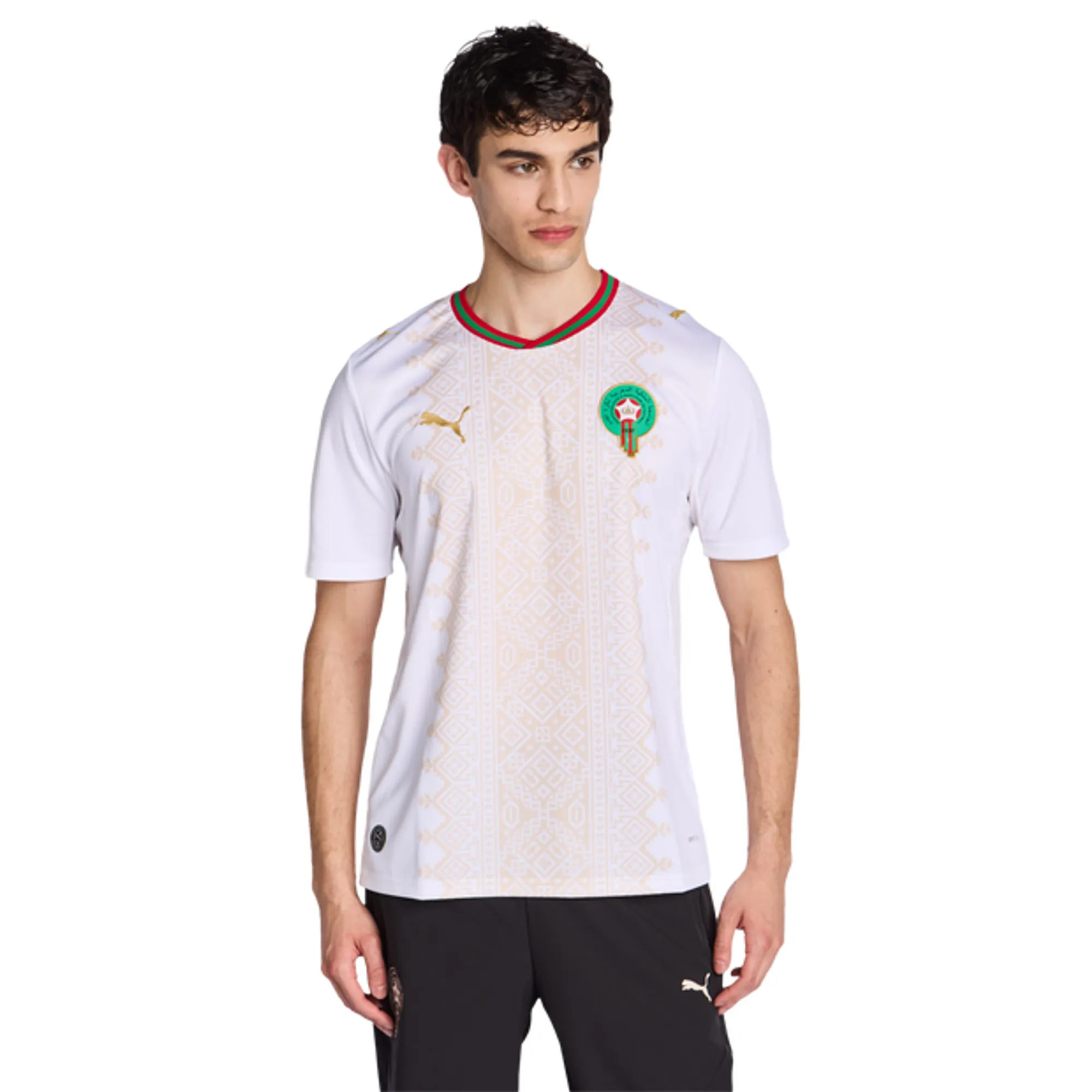 PUMA Morocco Away Jersey Men in White | Size 3XL