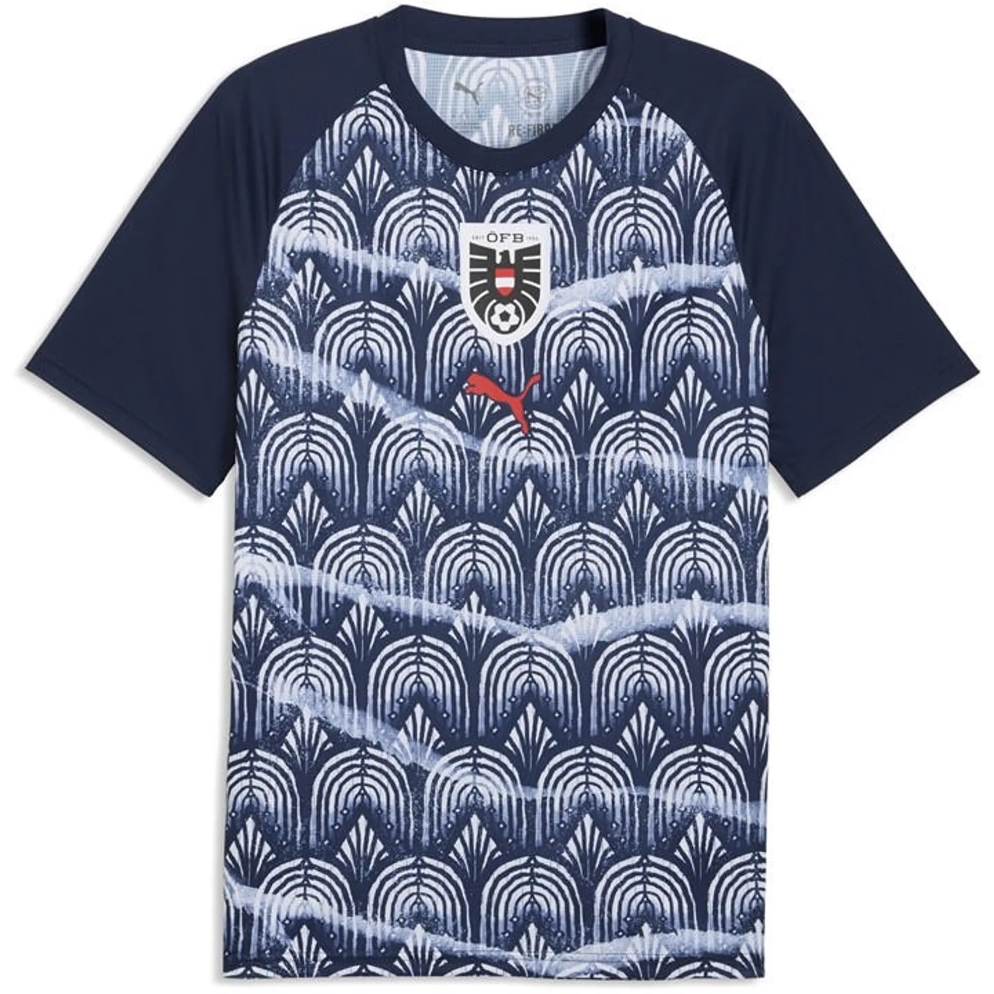 PUMA Austria Warmup Jersey Men in Blue | Size 3XL