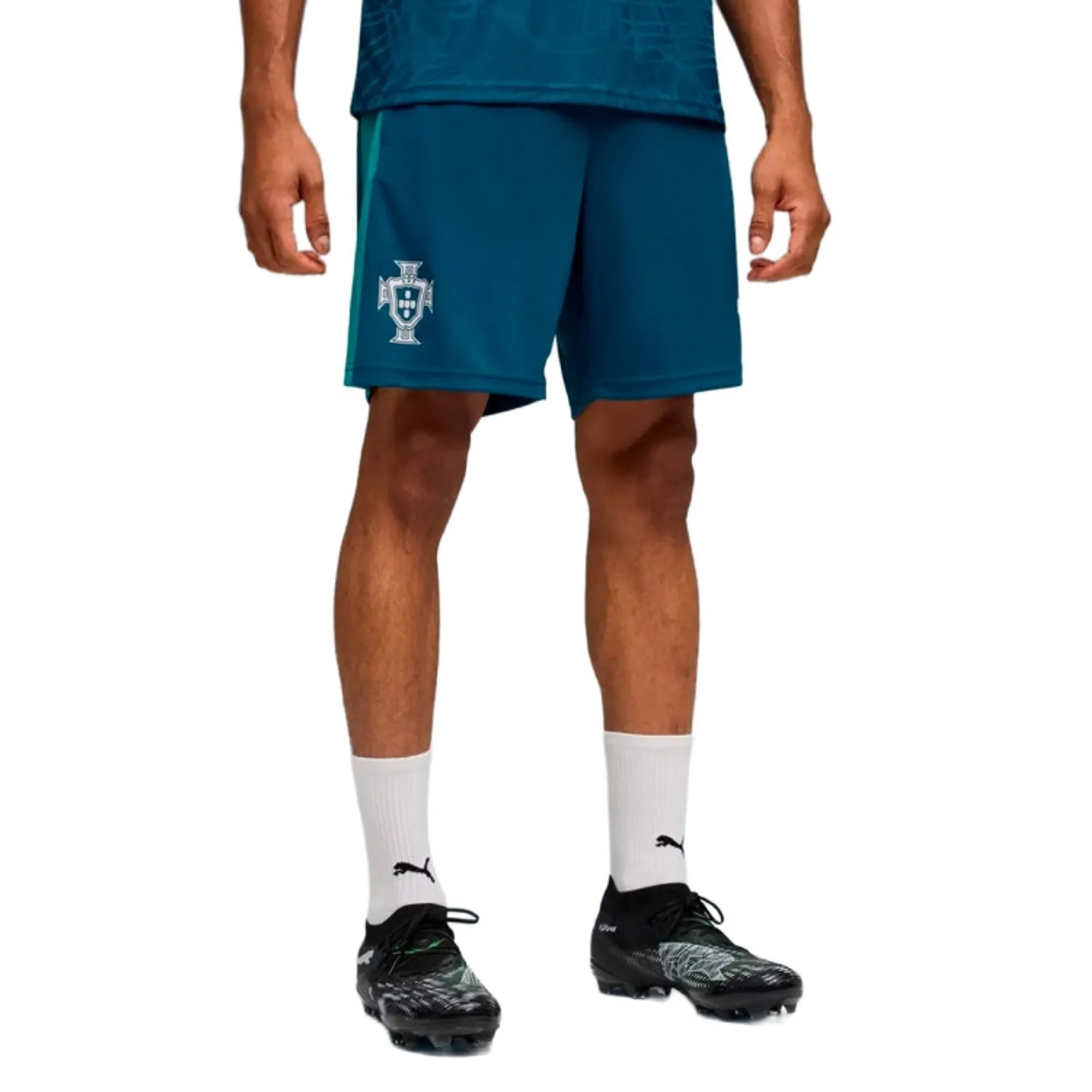 PUMA Portugal Slim Training Shorts Men in Blue | Size 3XL