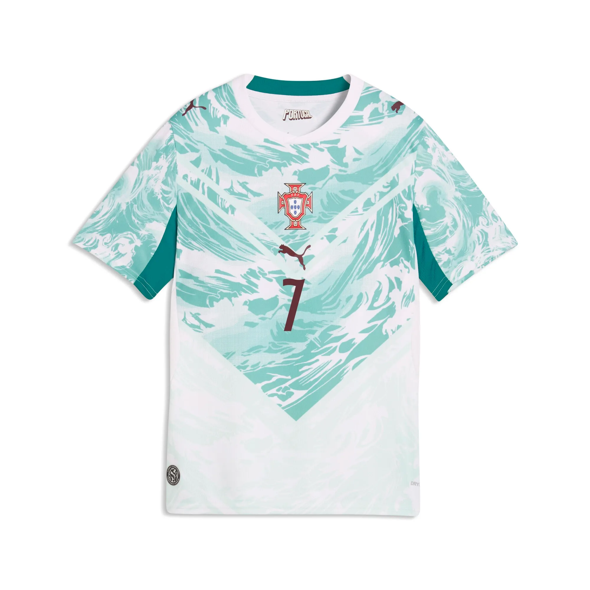 PUMA Portugal Away Player Jersey Women in White | Size Large