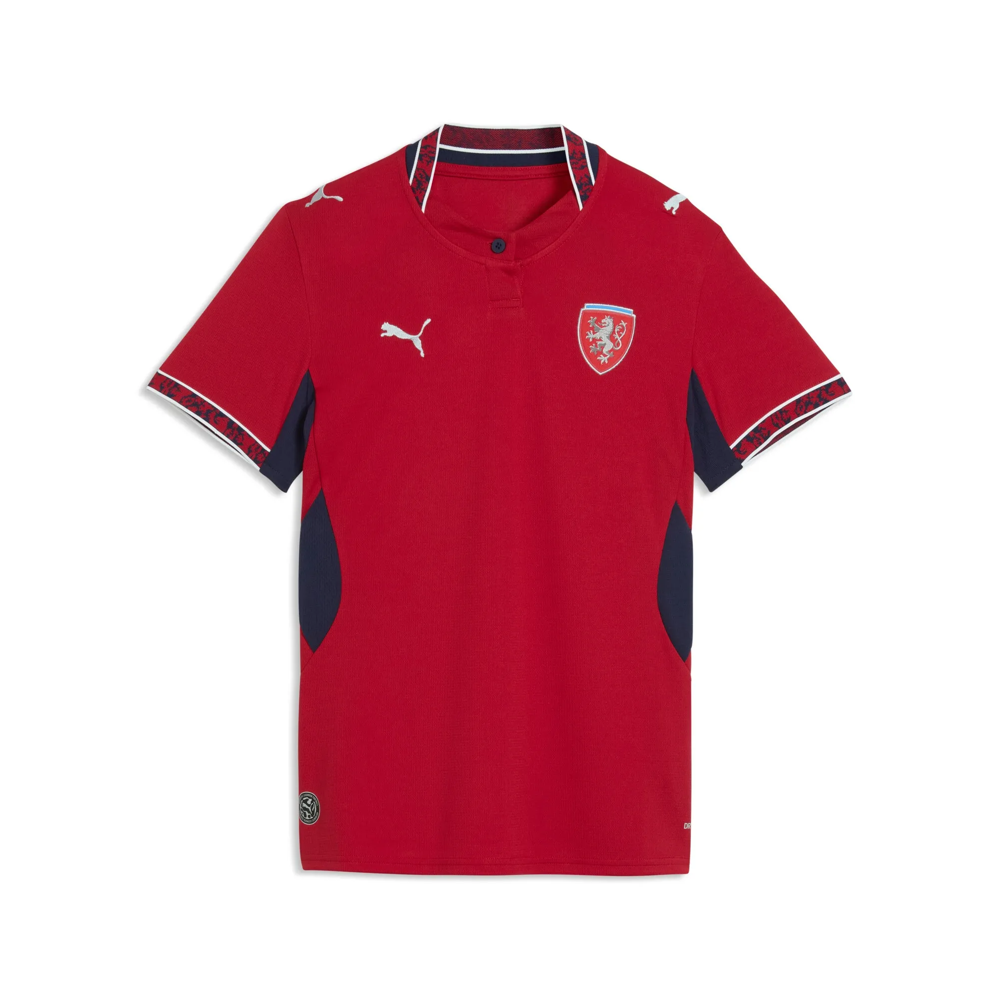 PUMA Czechia Home Jersey Women in Red | Size Large