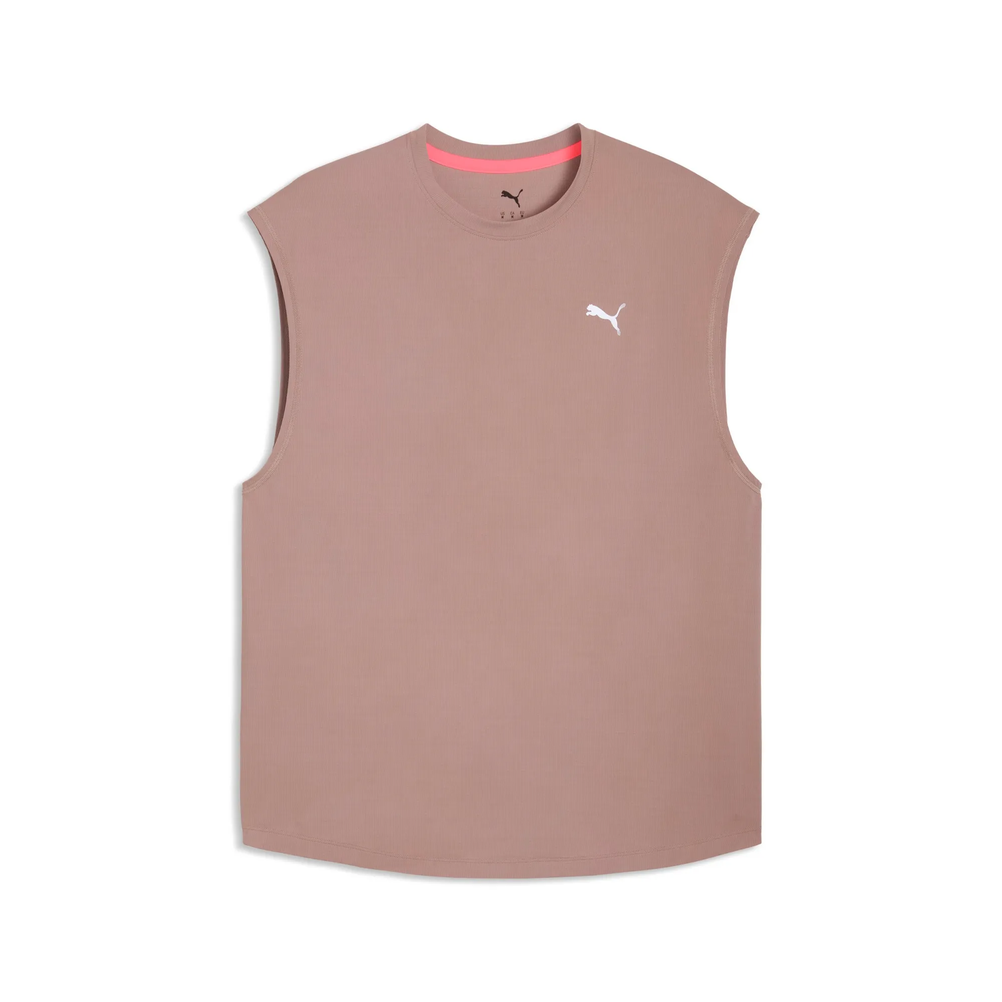 PUMA Run coolCELL Sleeveless Singlet Men in Beige | Size Medium