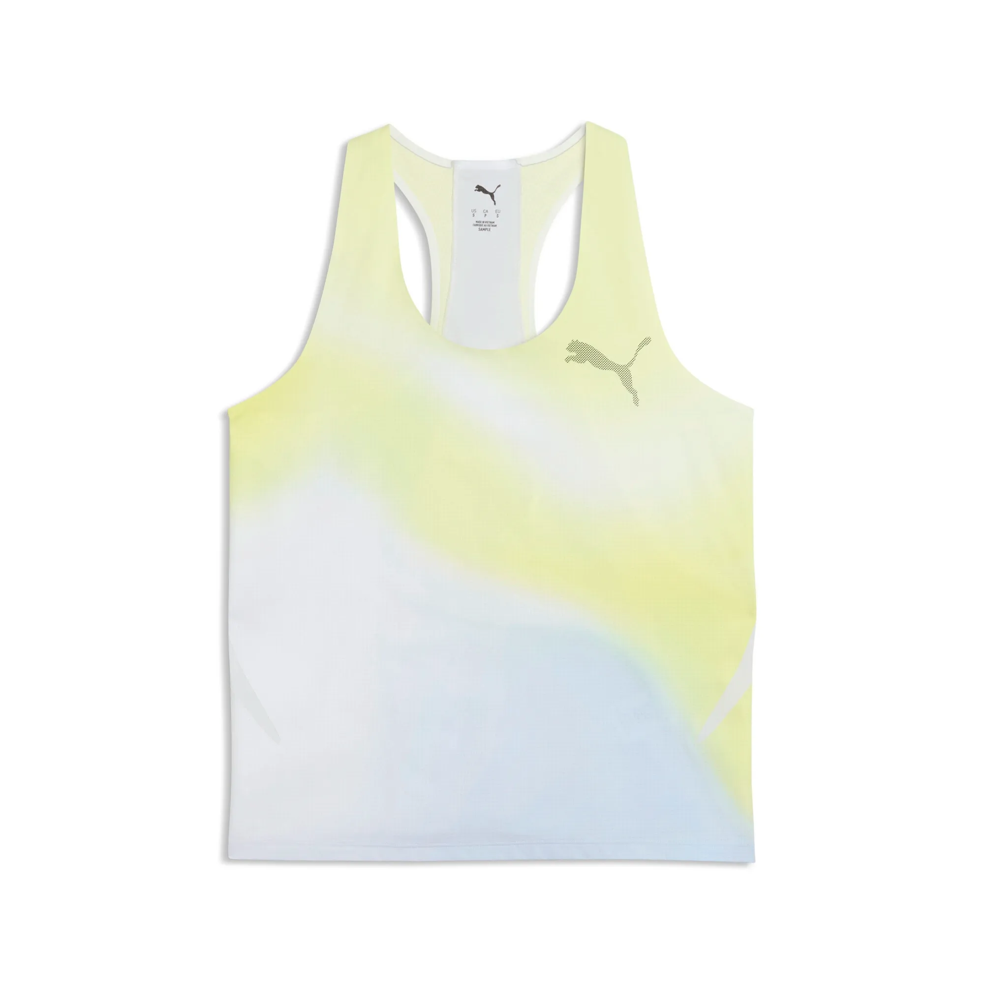 PUMA Lightspeed ULTRAWEAVE Graphic Running Singlet Women in Gray | Size Large