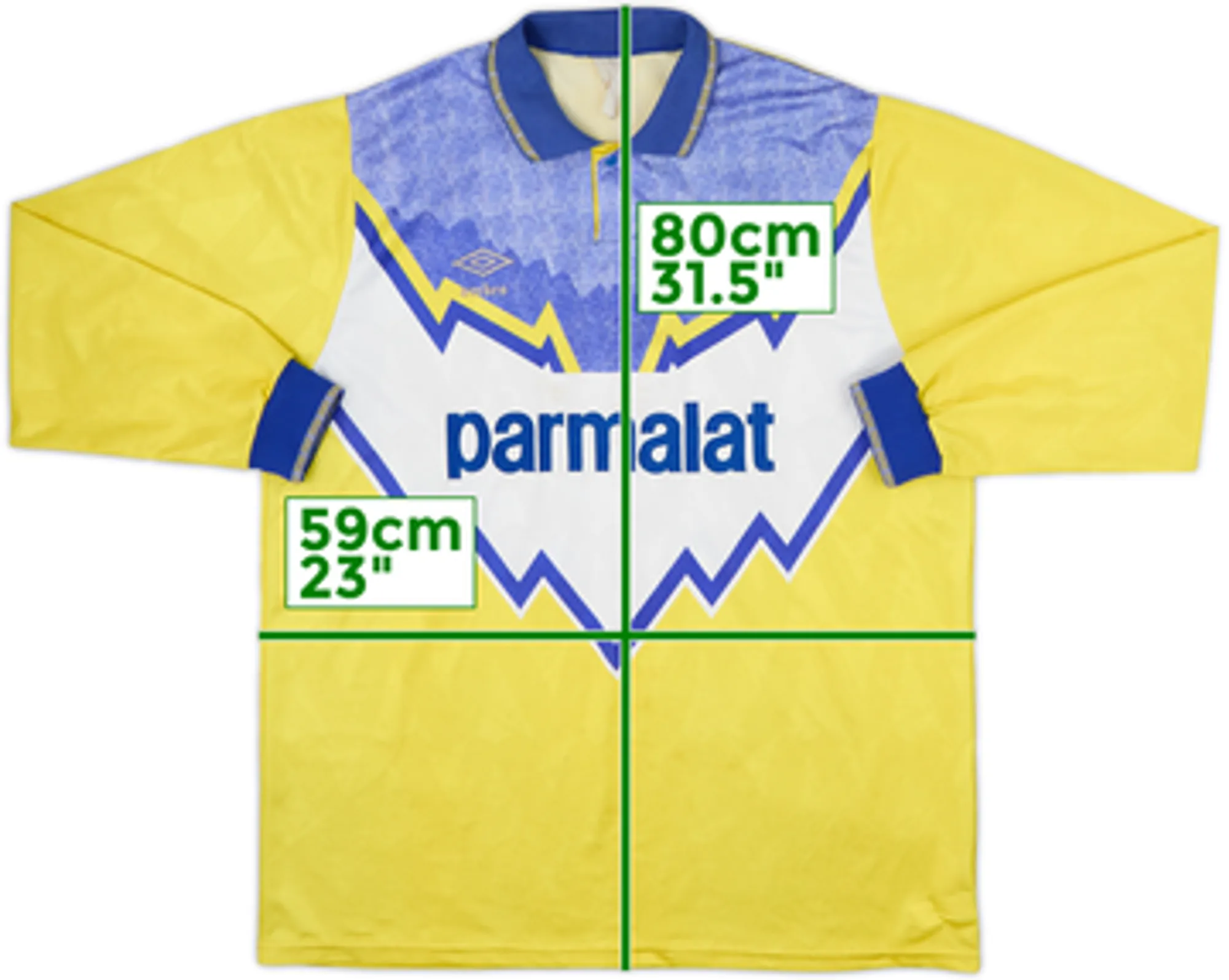 1991-92 Parma Third L/S Shirt - 7/10 - (L)