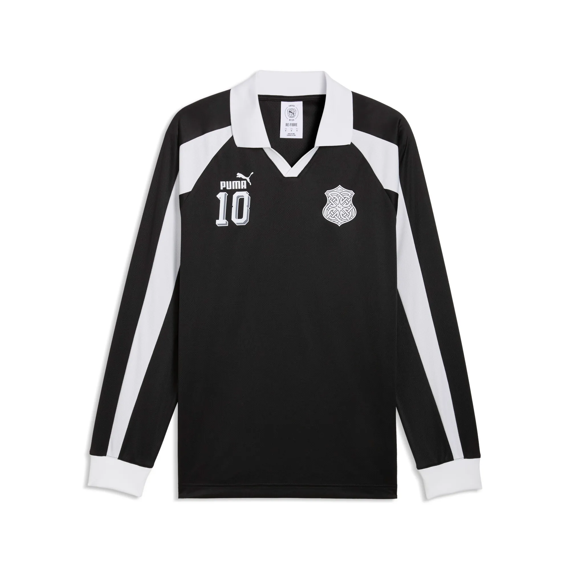 FUTURE.PUMA.ARCHIVE T7 Drill Jersey Unisex in Black | Size Large