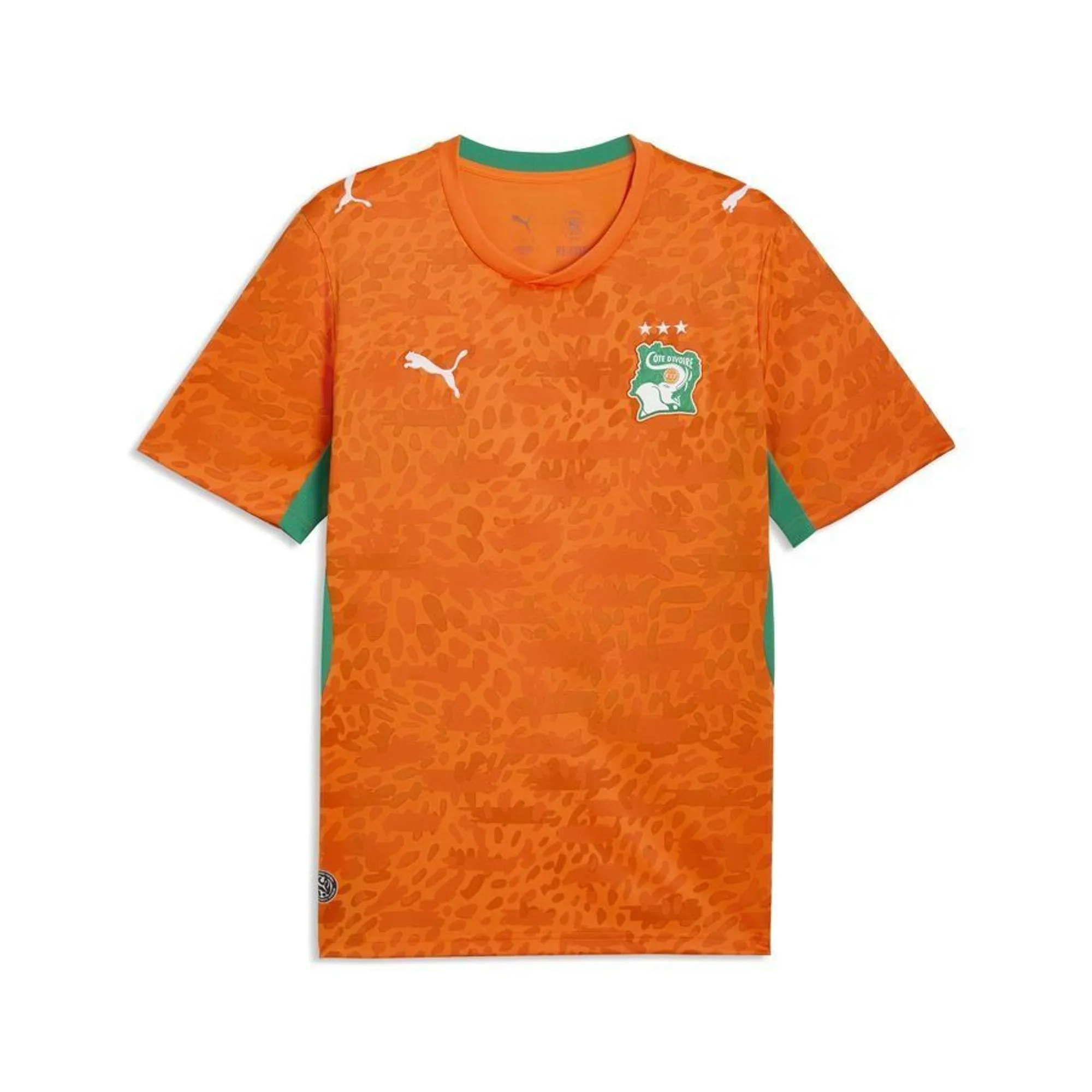 PUMA CÃ´te d'Ivoire Home Jersey Men in Orange | Size 3XL