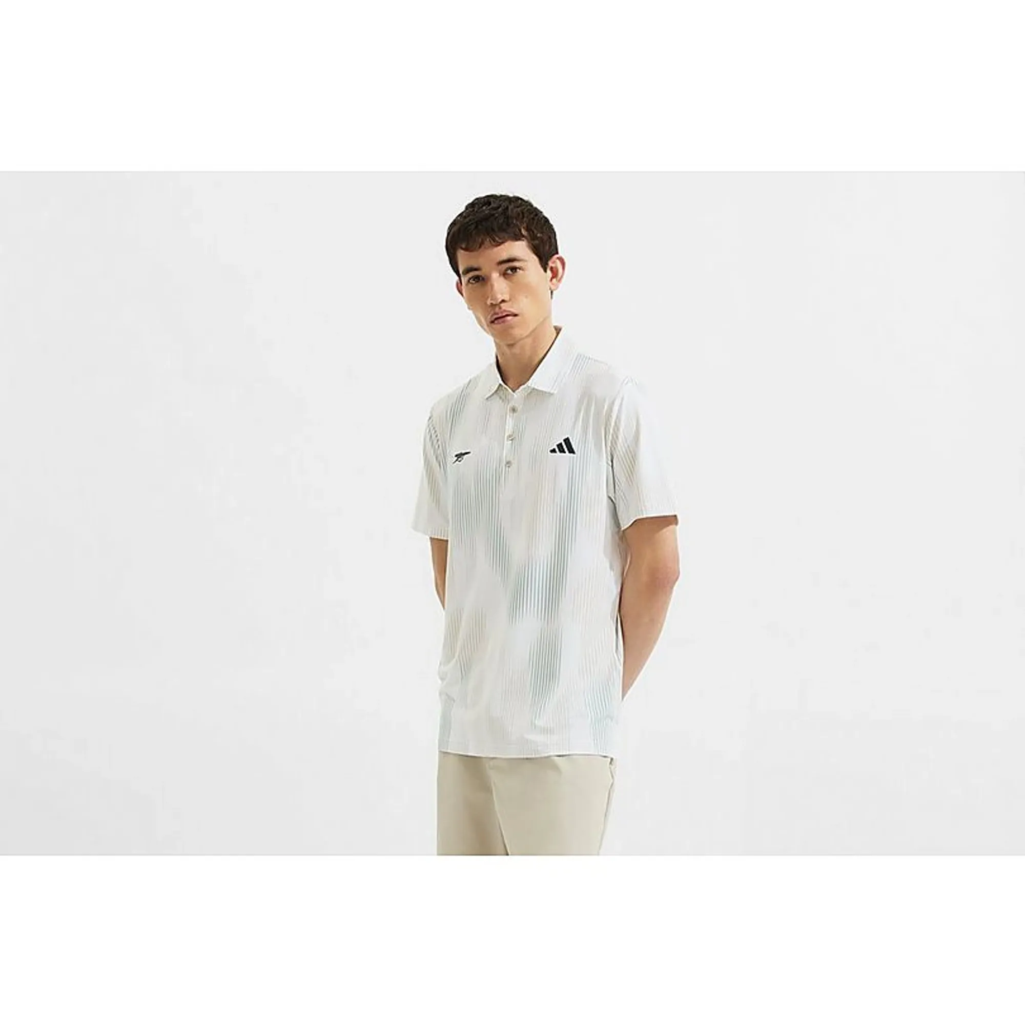 Arsenal adidas Golf Ultimate365 Cool Feel Polo Shirt, Multicolor