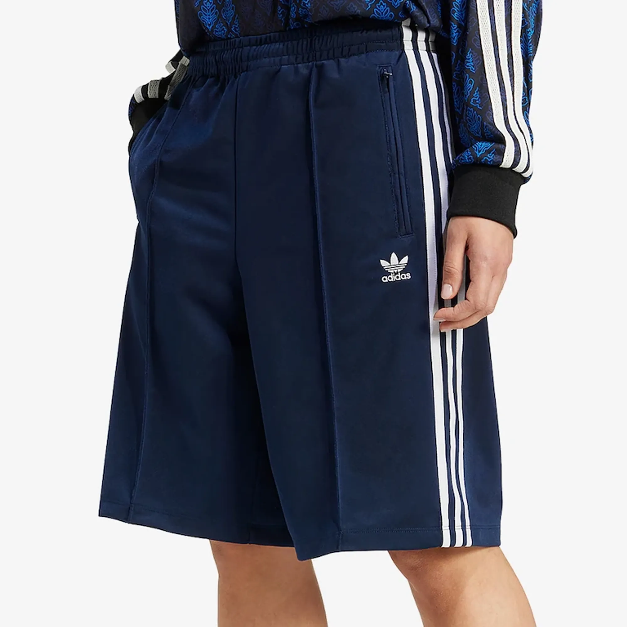 adidas Originals Womens Adicolor Firebird Long Shorts