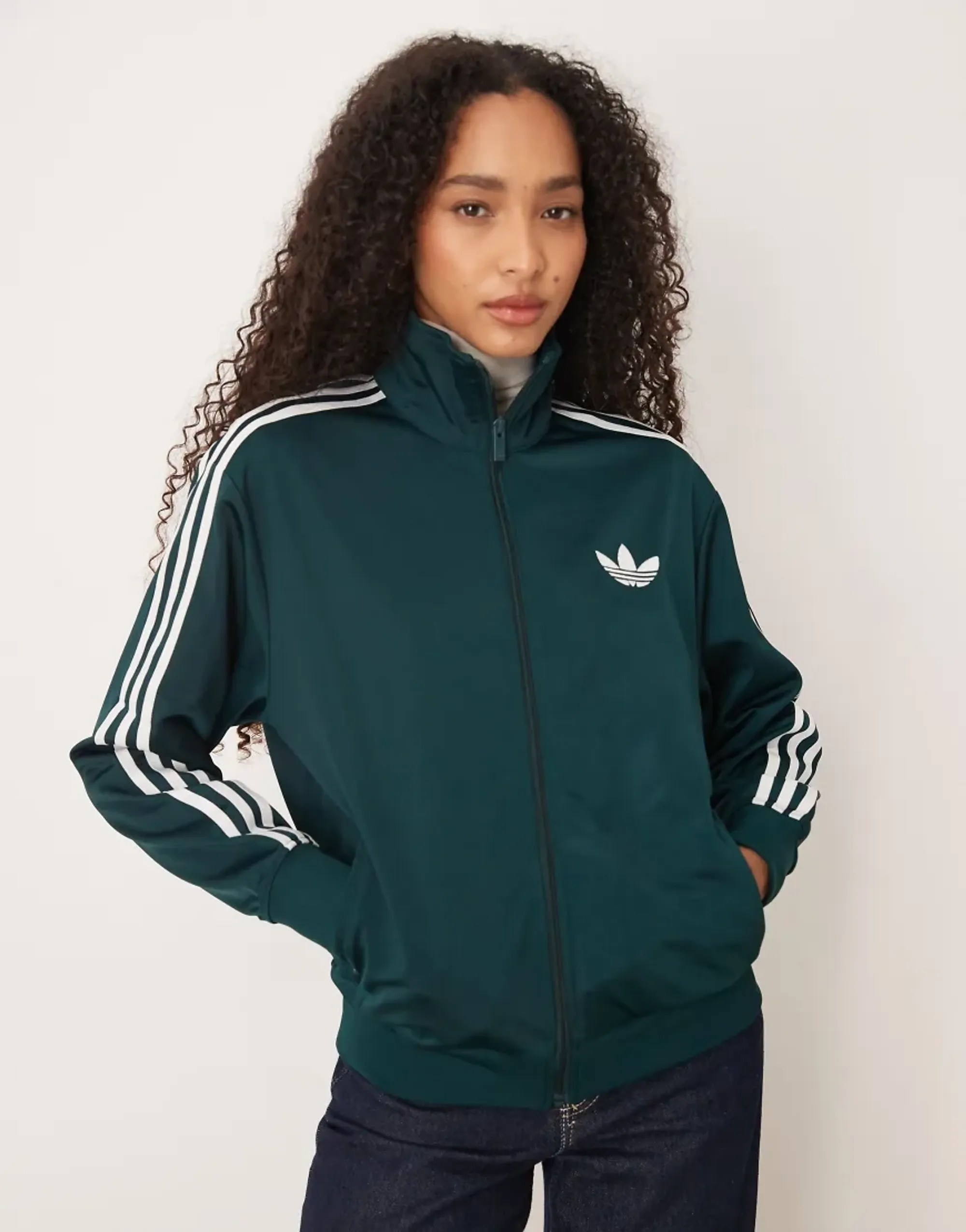 adidas Originals Womens Adicolor Classic Firebird Loose Track Top