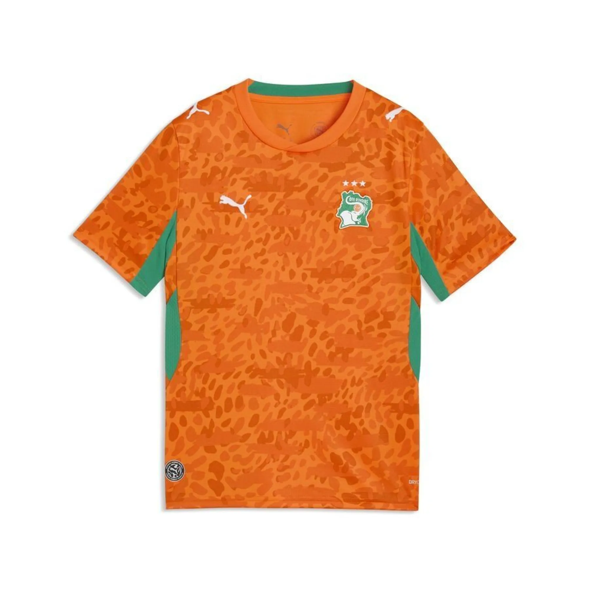PUMA CÃ´te d'Ivoire Home Jersey Youth in Orange | Size 11-12 Youth