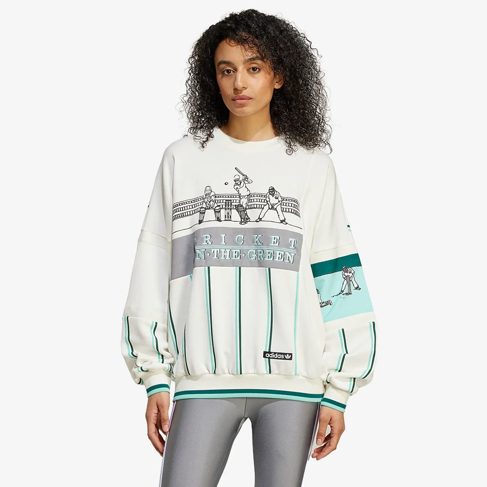 adidas Originals Womens Graphic Crew Sweatshirt