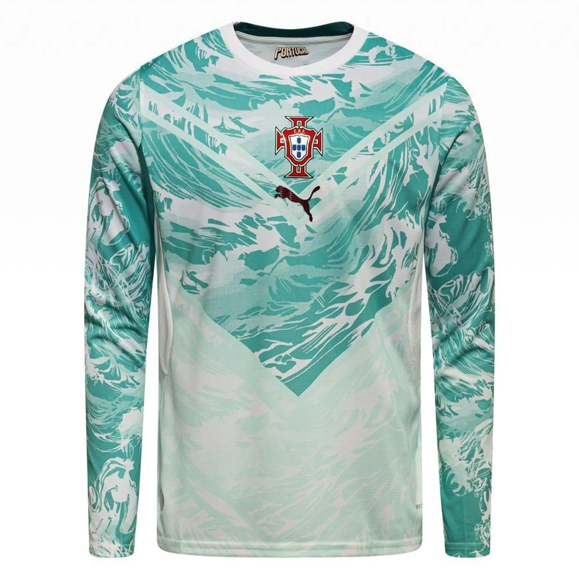 Portugal PUMA Away Shirt 2026 - Long Sleeve - Kids