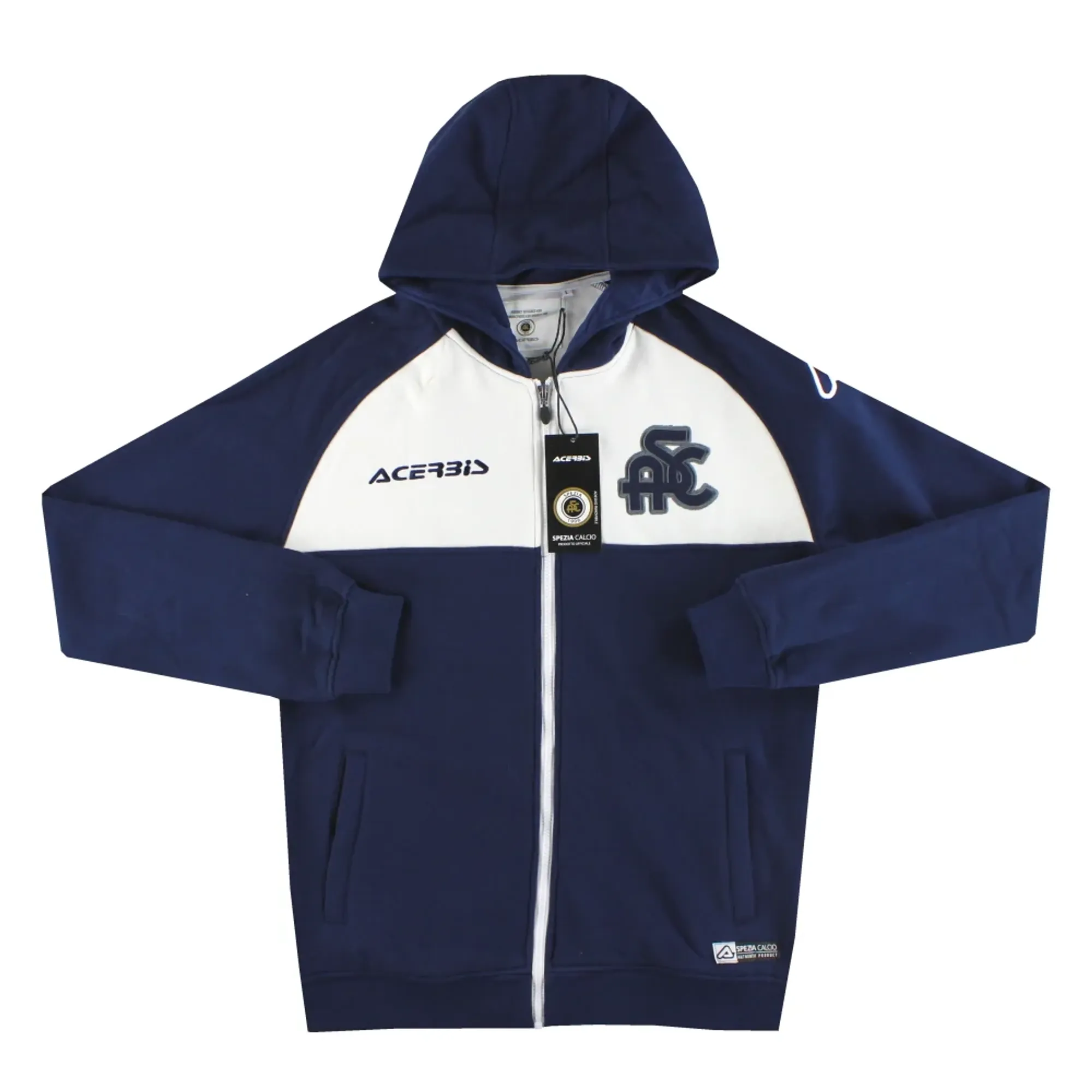 2018-19 Spezia Acerbis Full Zip Sweatshirt *BNIB* - Other Italian Clubs / BNIB 