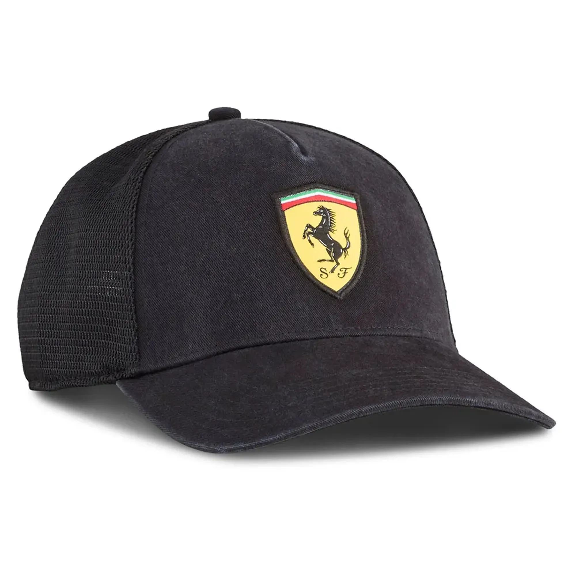 PUMA Scuderia Ferrari Trucker Cap in Black