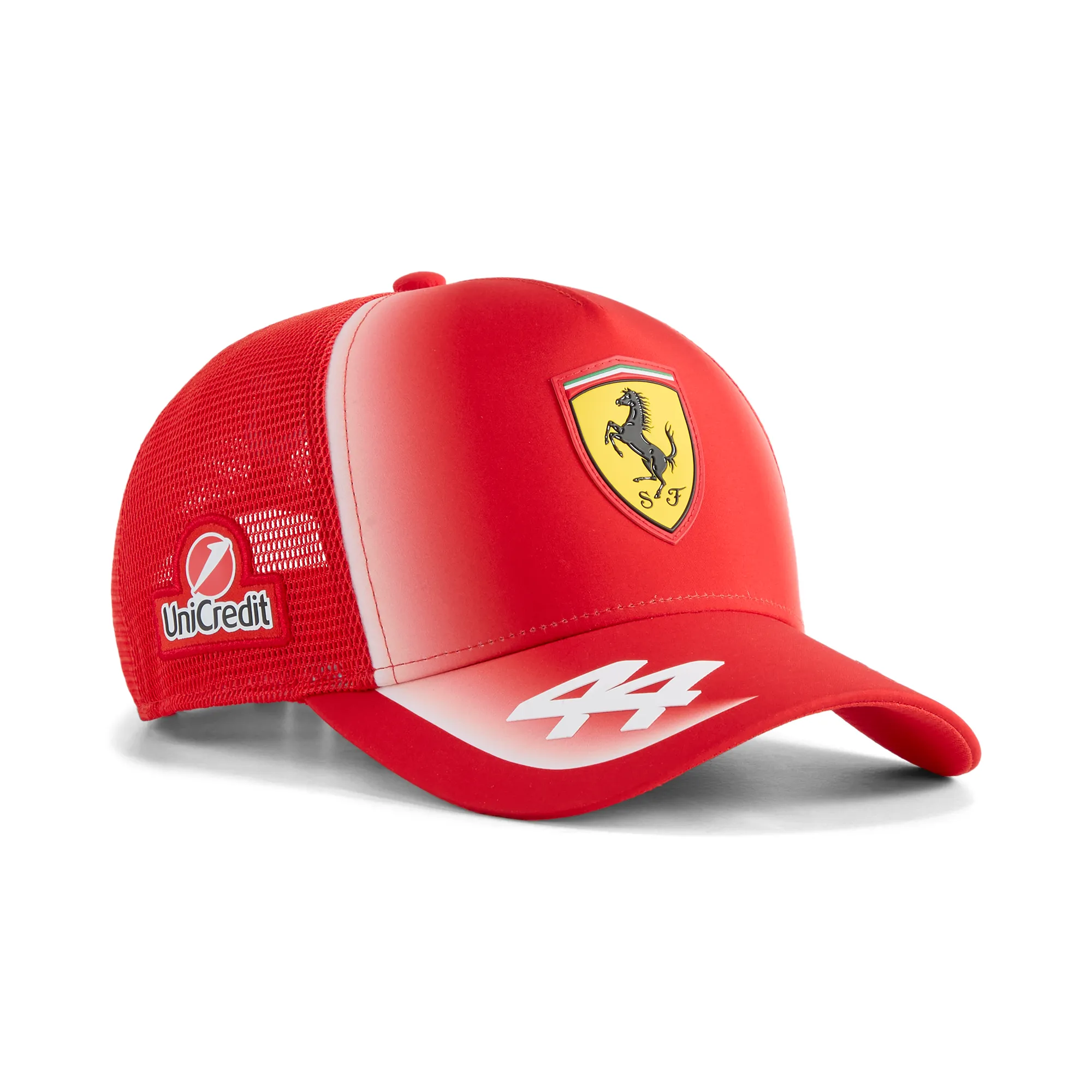 PUMA Scuderia Ferrari HP Replica Hamilton Trucker Cap in Red