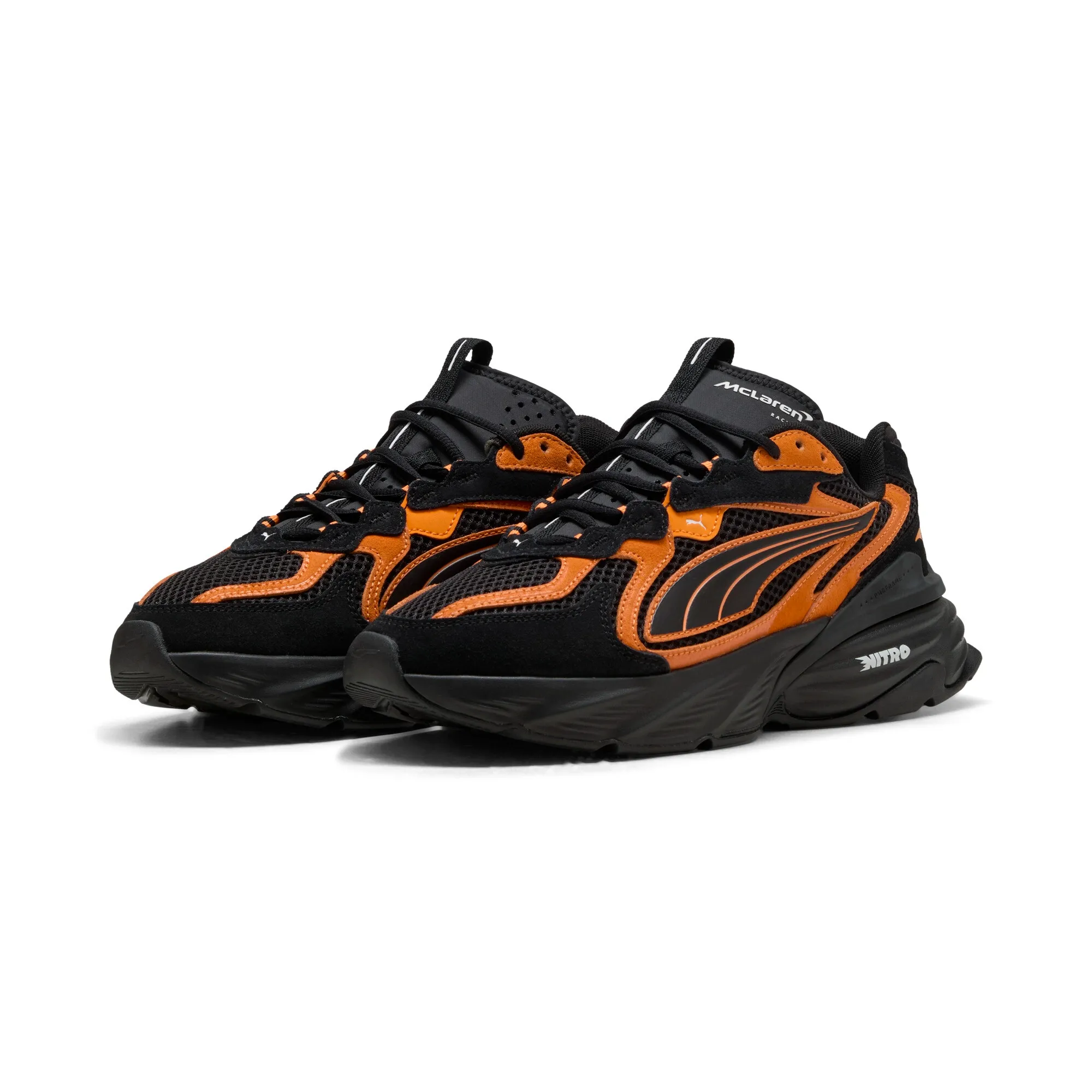 PUMA McLAREN RACING Fade NITRO Sneakers Unisex in Black | Size 10