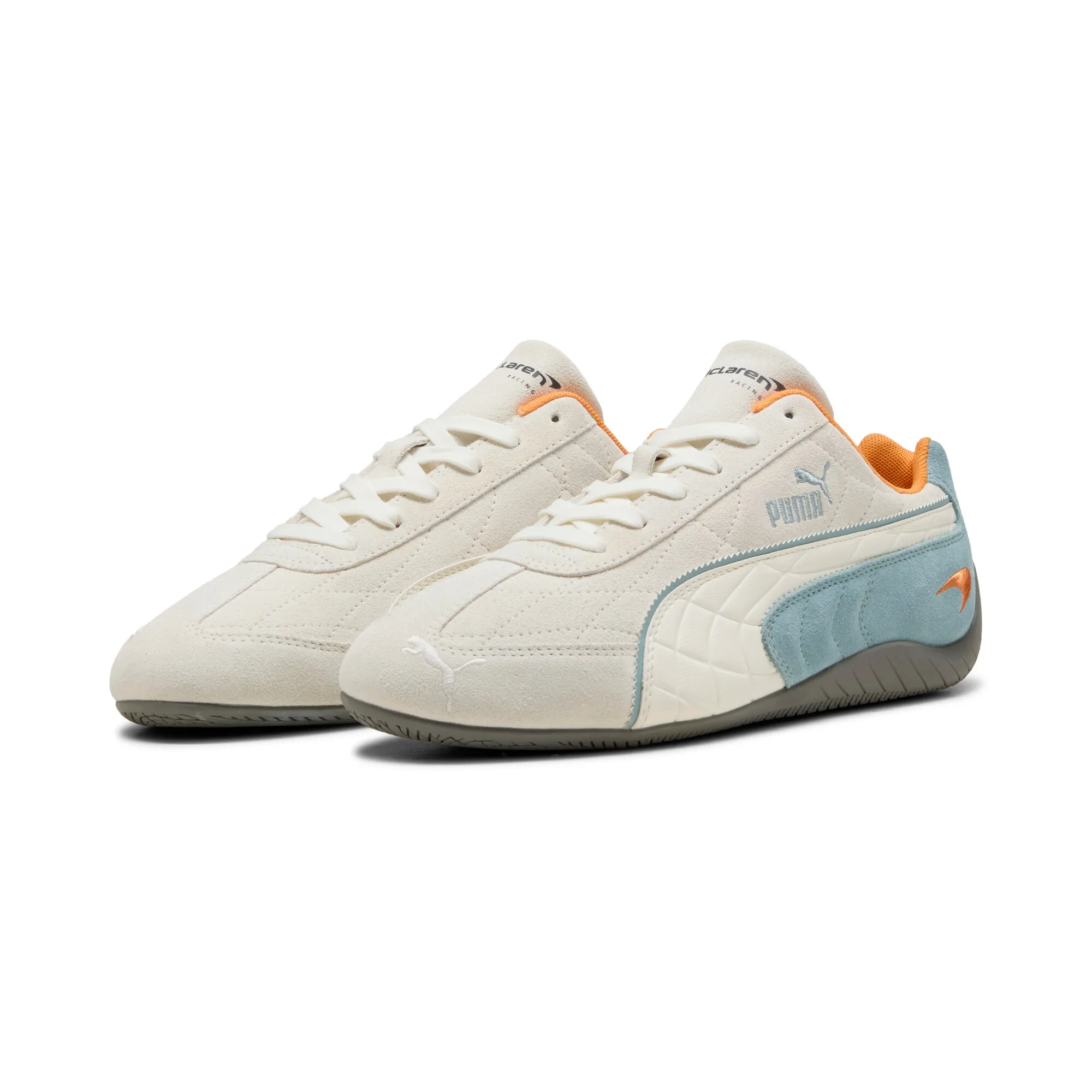 PUMA McLAREN RACING Speedcat Sneakers Unisex in White | Size 10