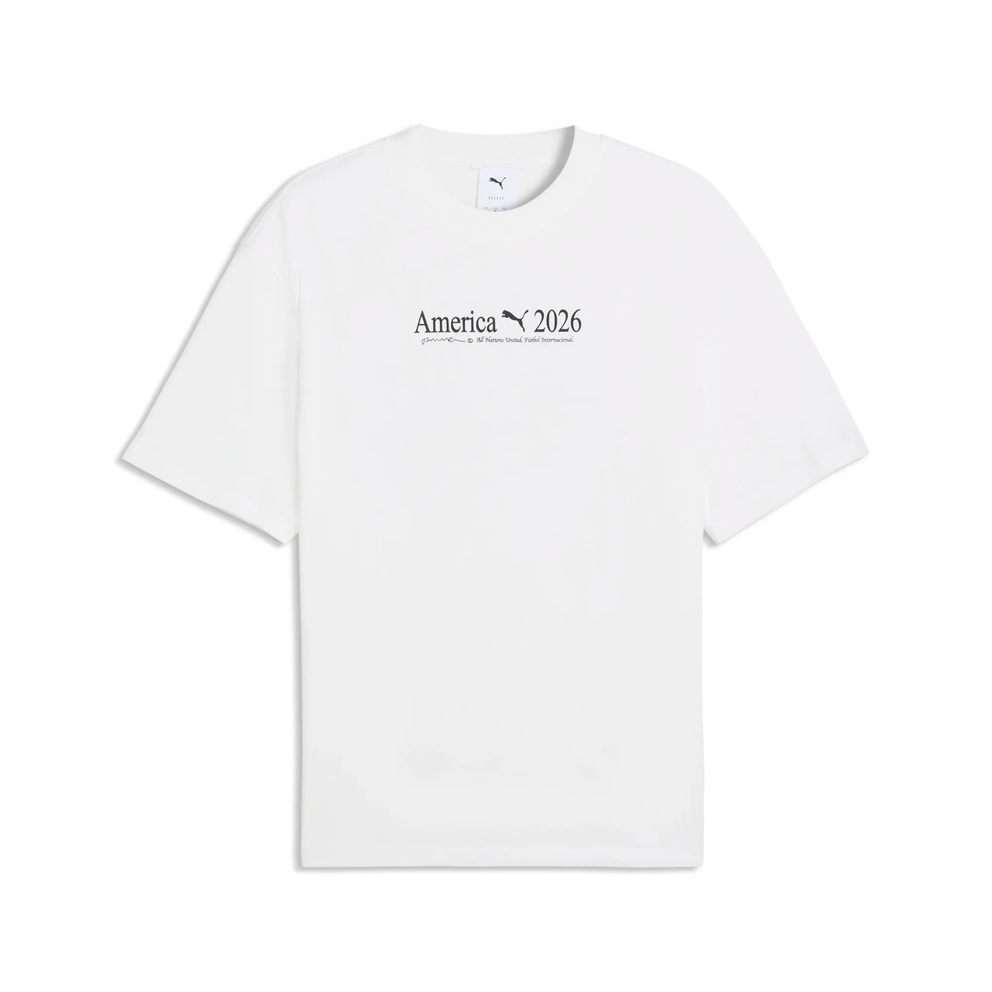 PUMA House of Graphics Football T-Shirt Men in White | Size Large