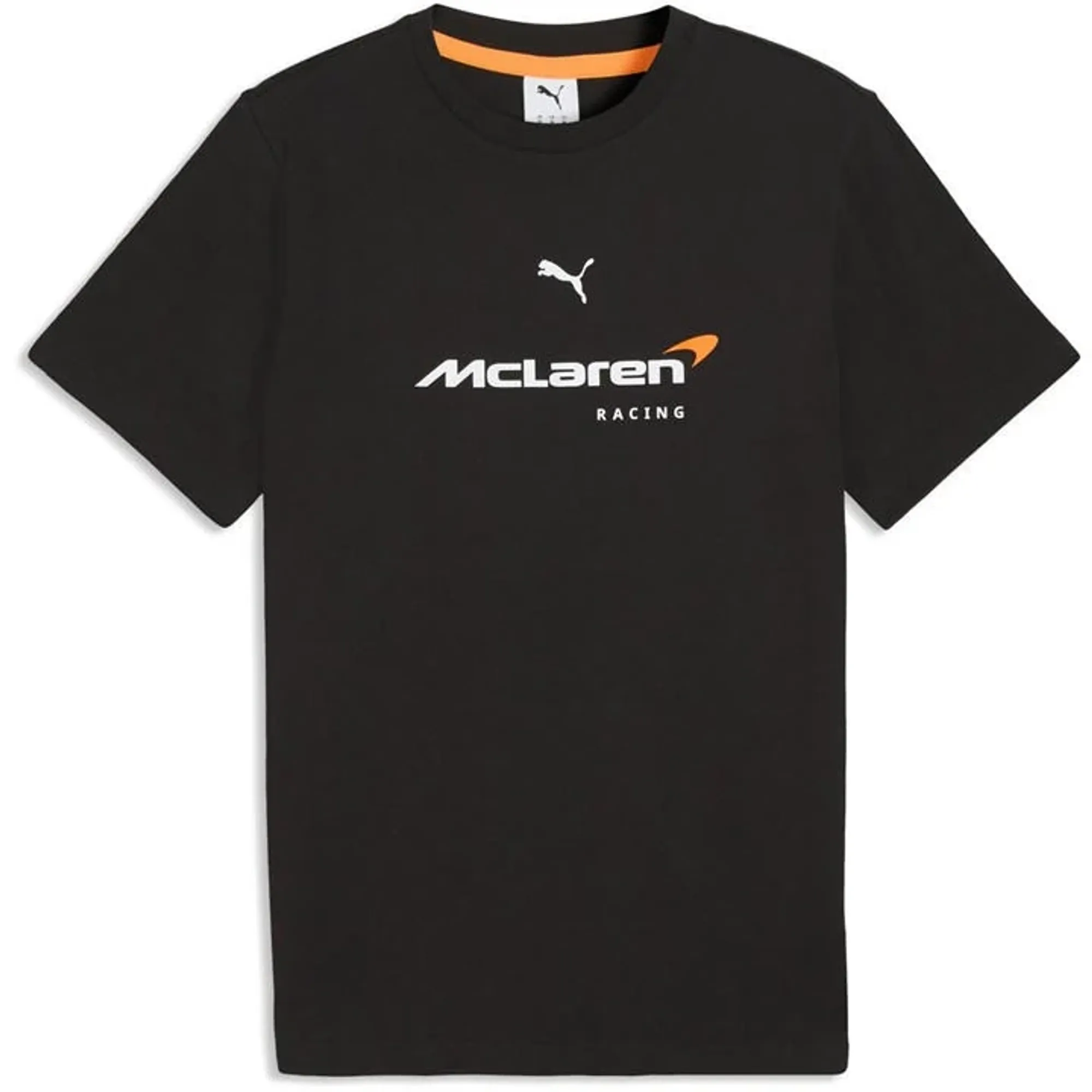 PUMA McLAREN RACING Big Logo T-Shirt Men in Black | Size Large