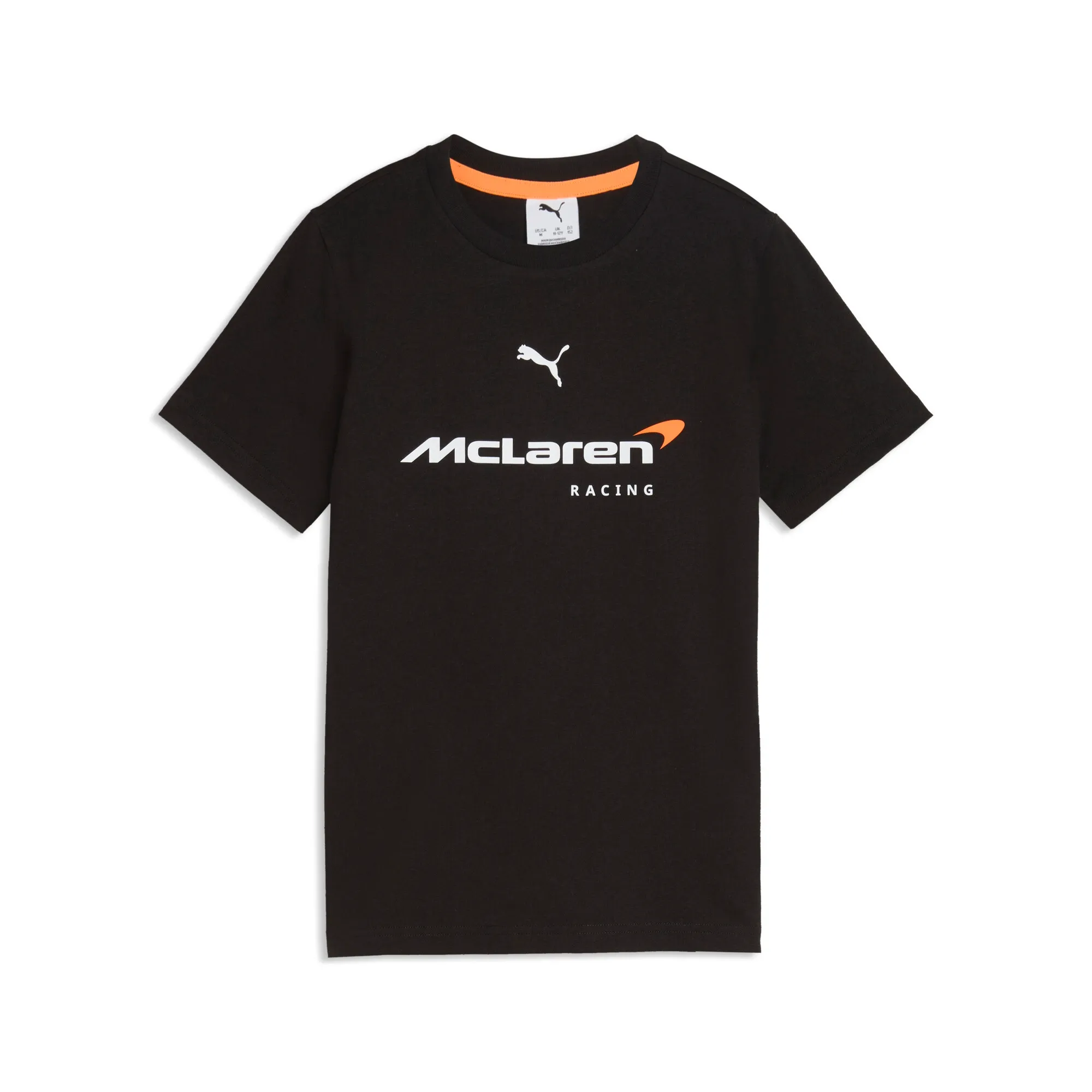 PUMA McLAREN RACING Big Logo T-Shirt Youth in Black | Size 11-12 Youth