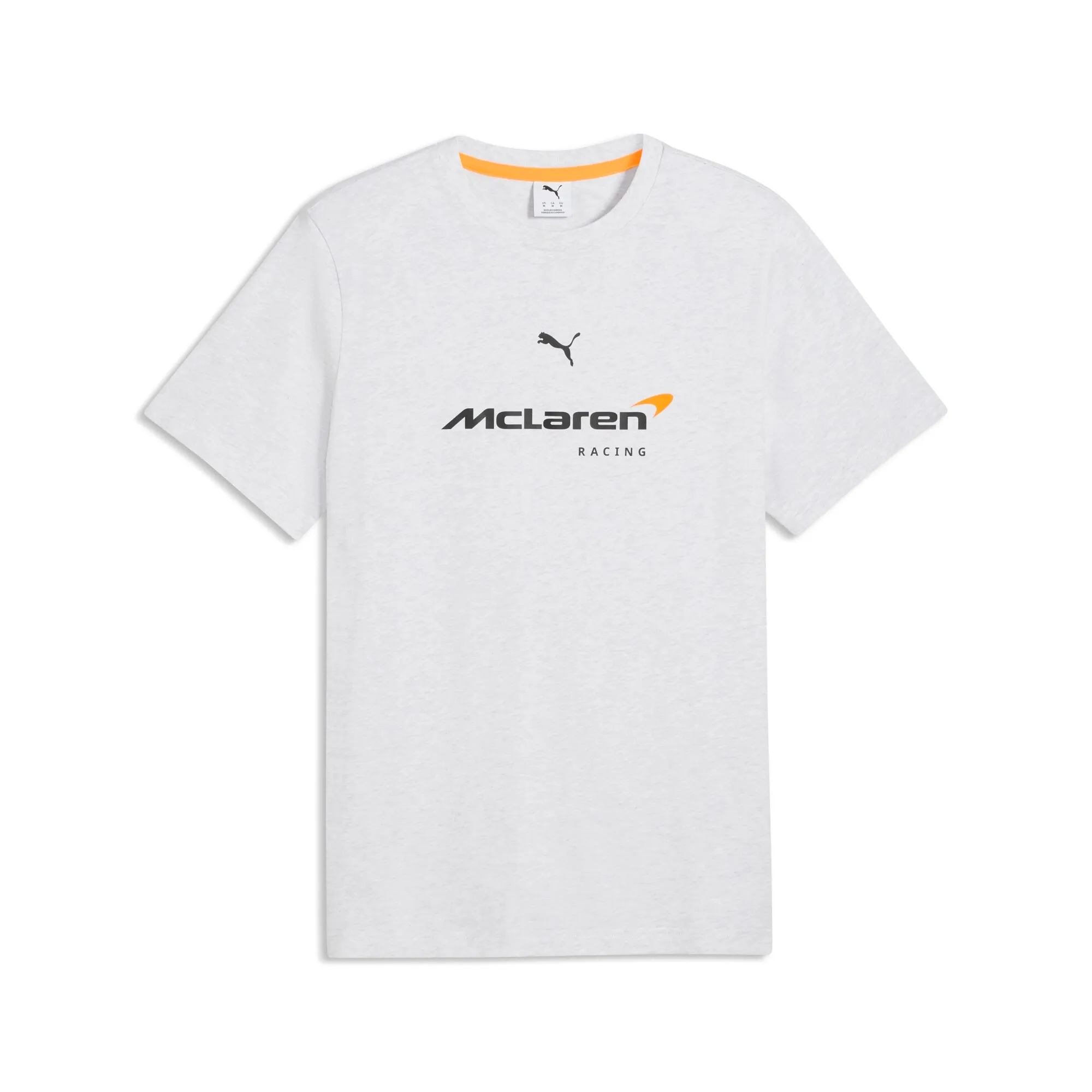 PUMA McLAREN RACING Big Logo T-Shirt Men in White | Size Large