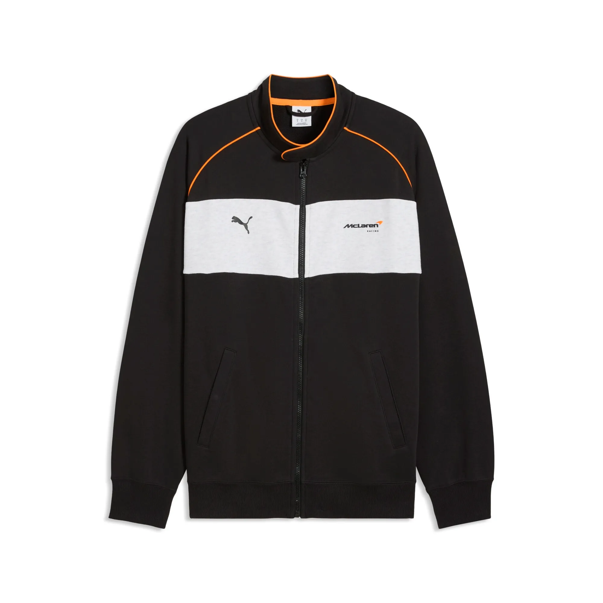 PUMA McLAREN RACING Track Jacket Men in Black | Size Large