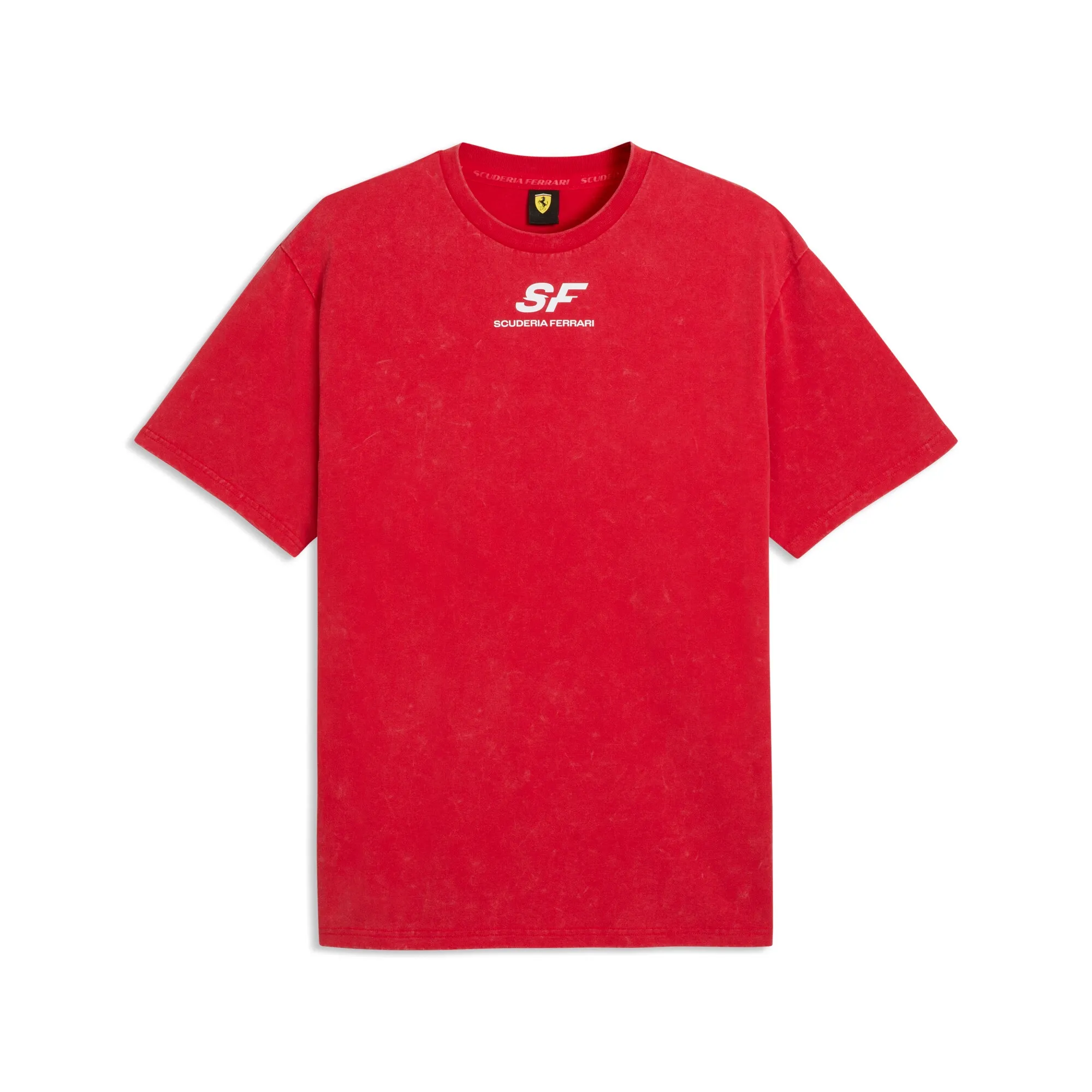 PUMA Scuderia Ferrari Car Graphic T-Shirt II Men in Red | Size XL