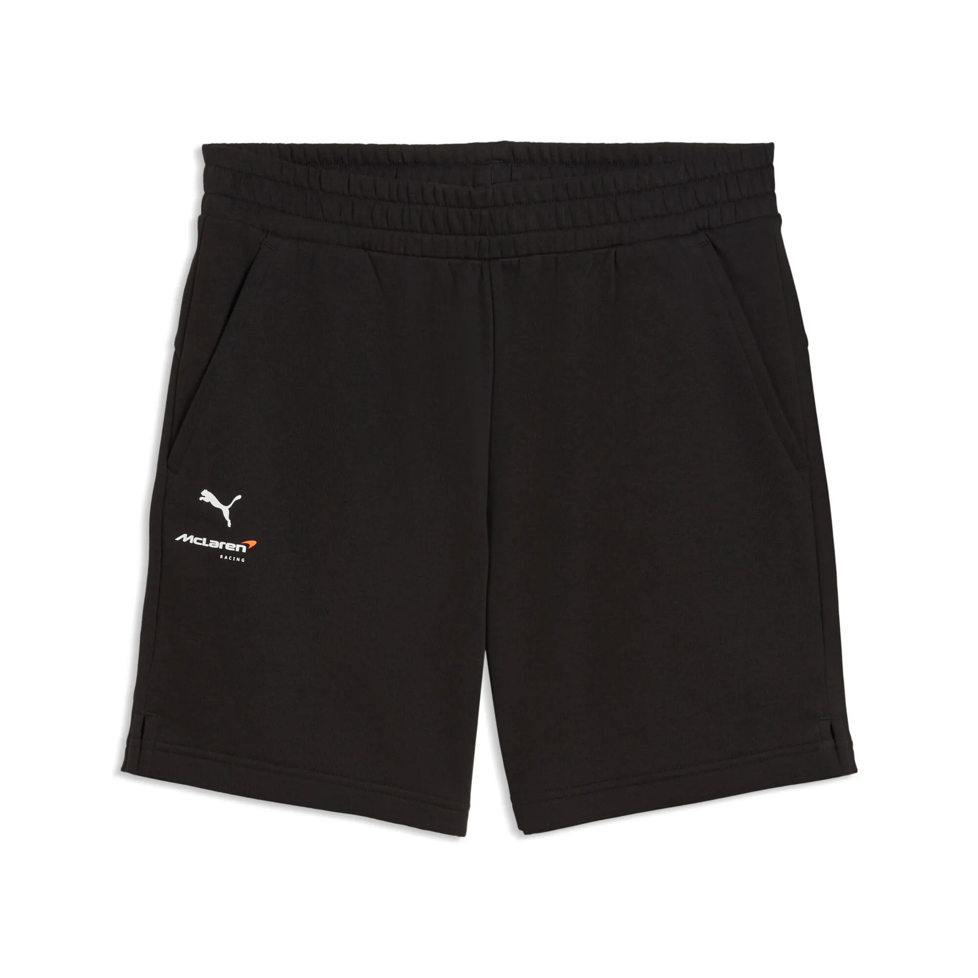 PUMA McLAREN RACING Essentials Shorts Men in Black | Size Large