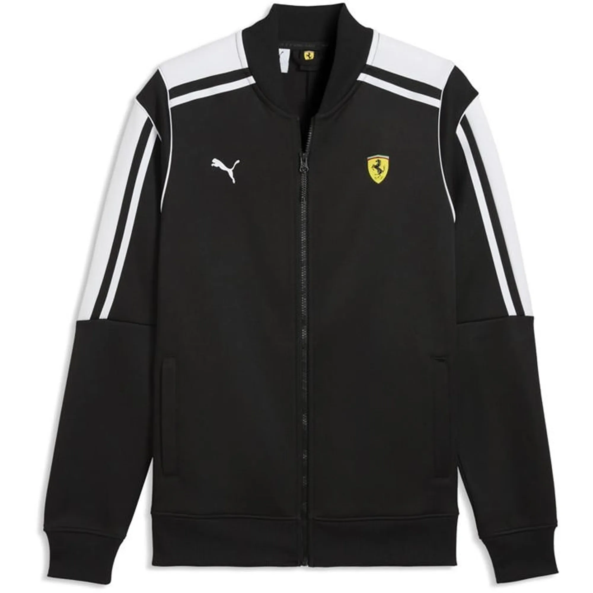 PUMA Scuderia Ferrari MT7 Track Jacket Men in Black | Size Large