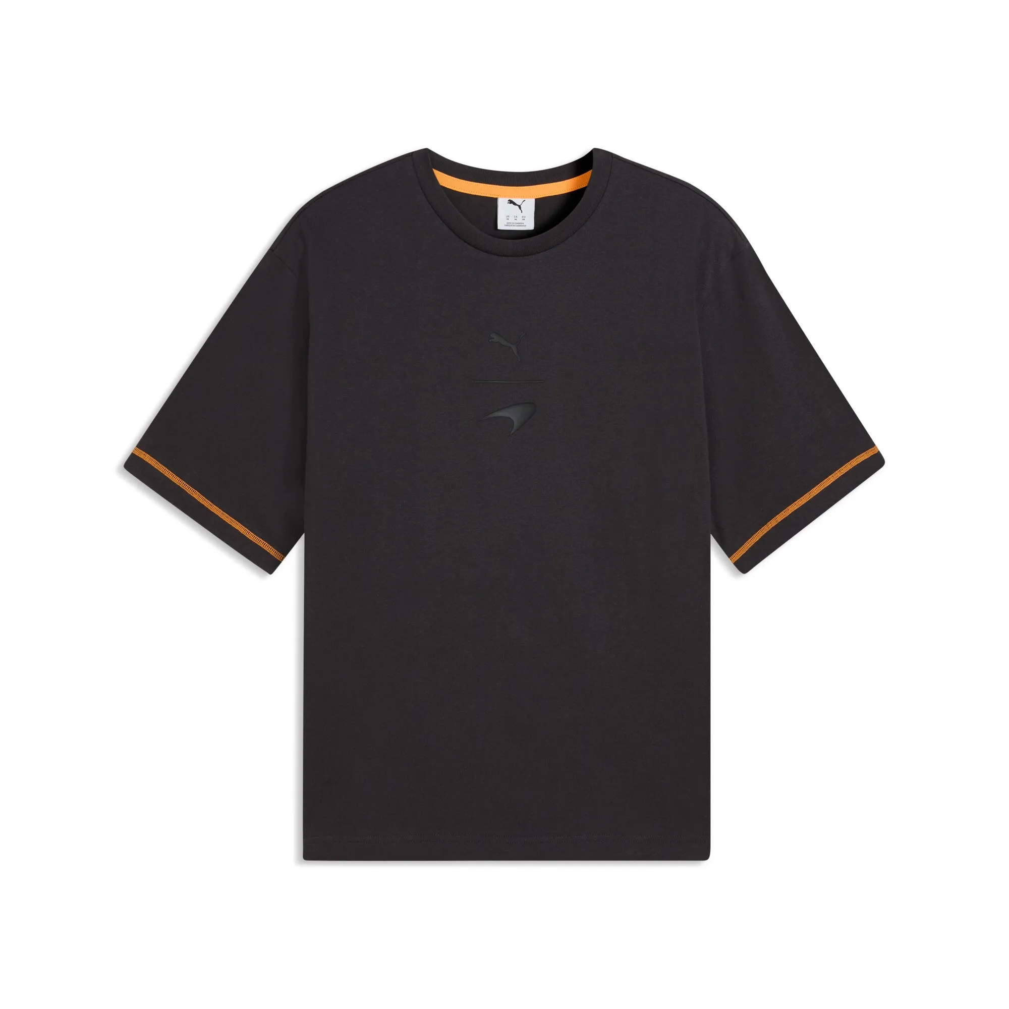 PUMA McLAREN RACING Oversized T-Shirt Men in Gray | Size Large