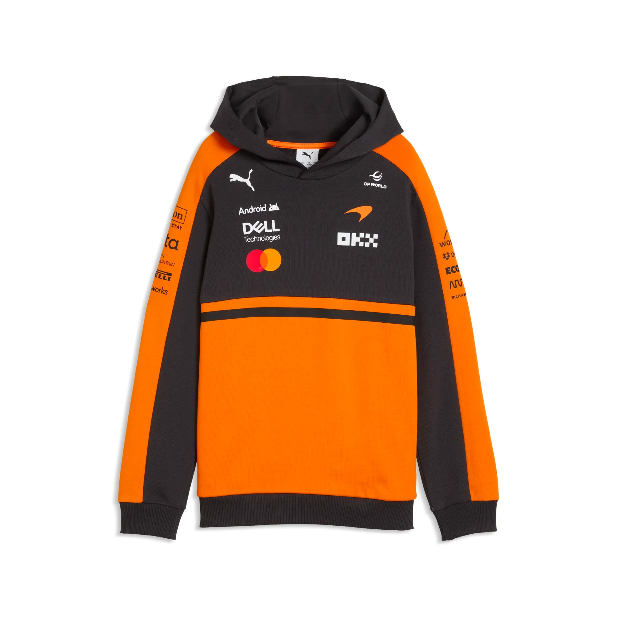 PUMA x McLAREN RACING Replica Hoodie Youth in Orange | Size 11-12 Youth