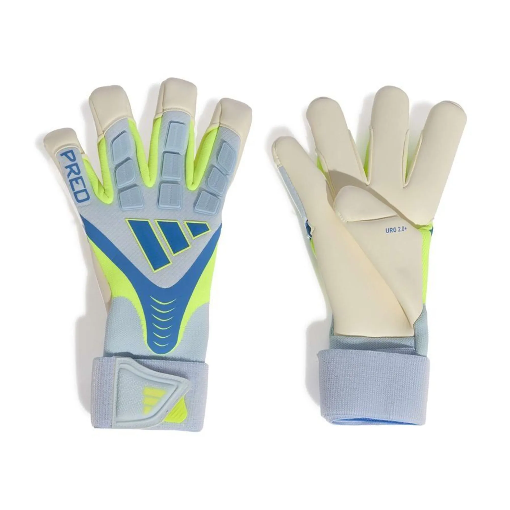 Adidas Goalkeeper Gloves Predator Pro Hybrid Strap Ice Cold Precision - ['Blue']
