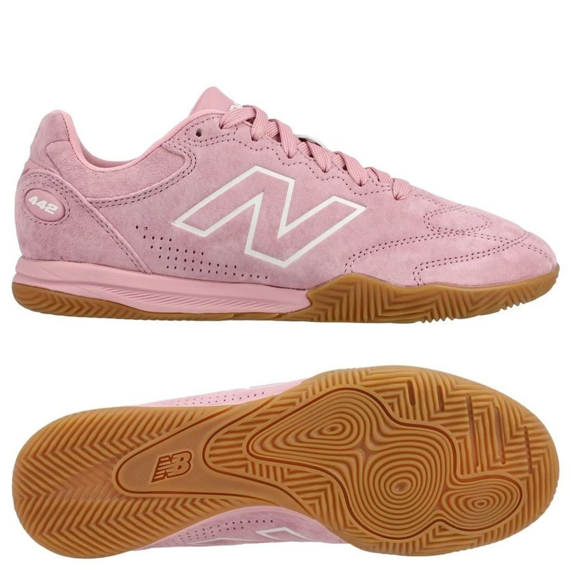 New Balance 442 V3 Elite In Pure Ambition - Pink Heat/Gum Light Brown - ['Pink']
