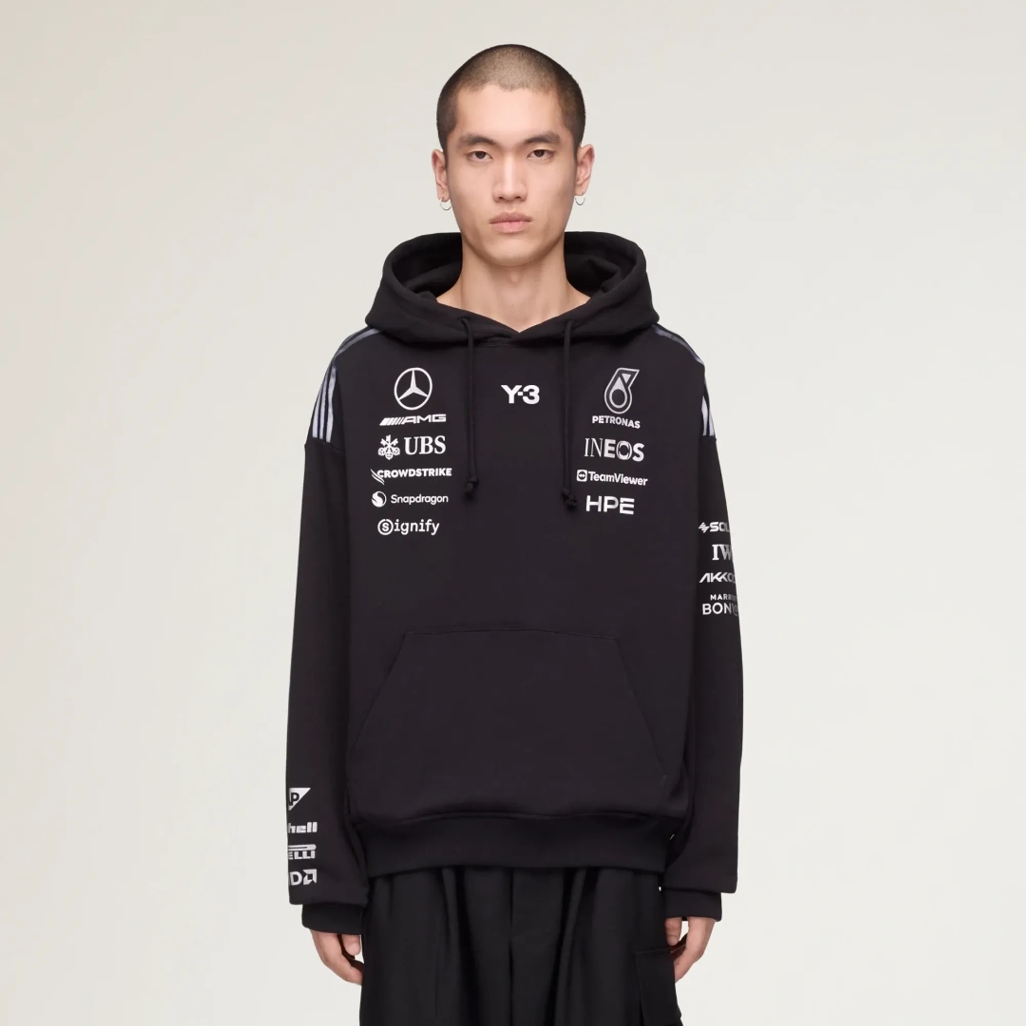 adidas Y-3 MERCEDES - AMG PETRONAS FORMULA 1 TEAM HOODIE