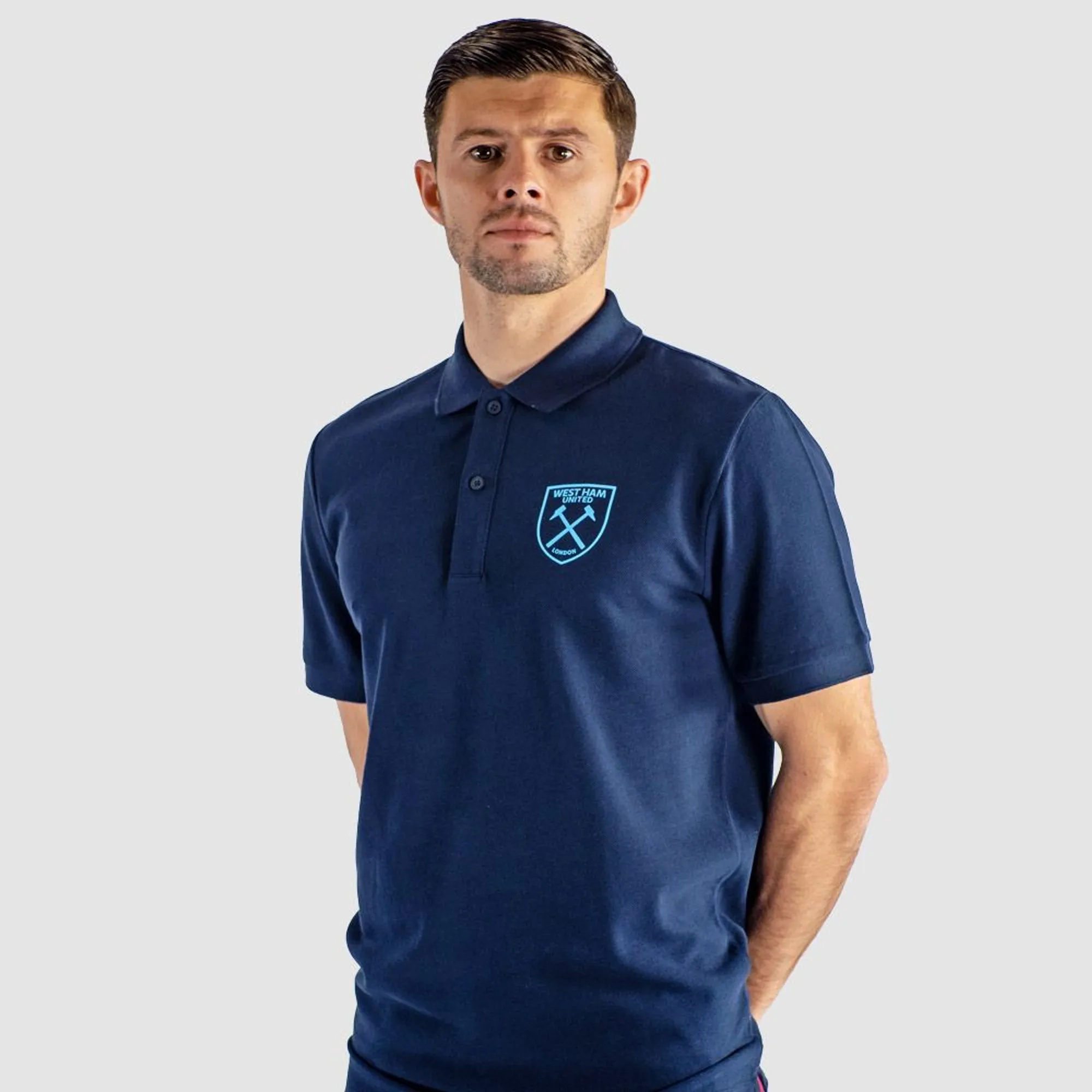 West Ham Navy Organic Cotton Polo