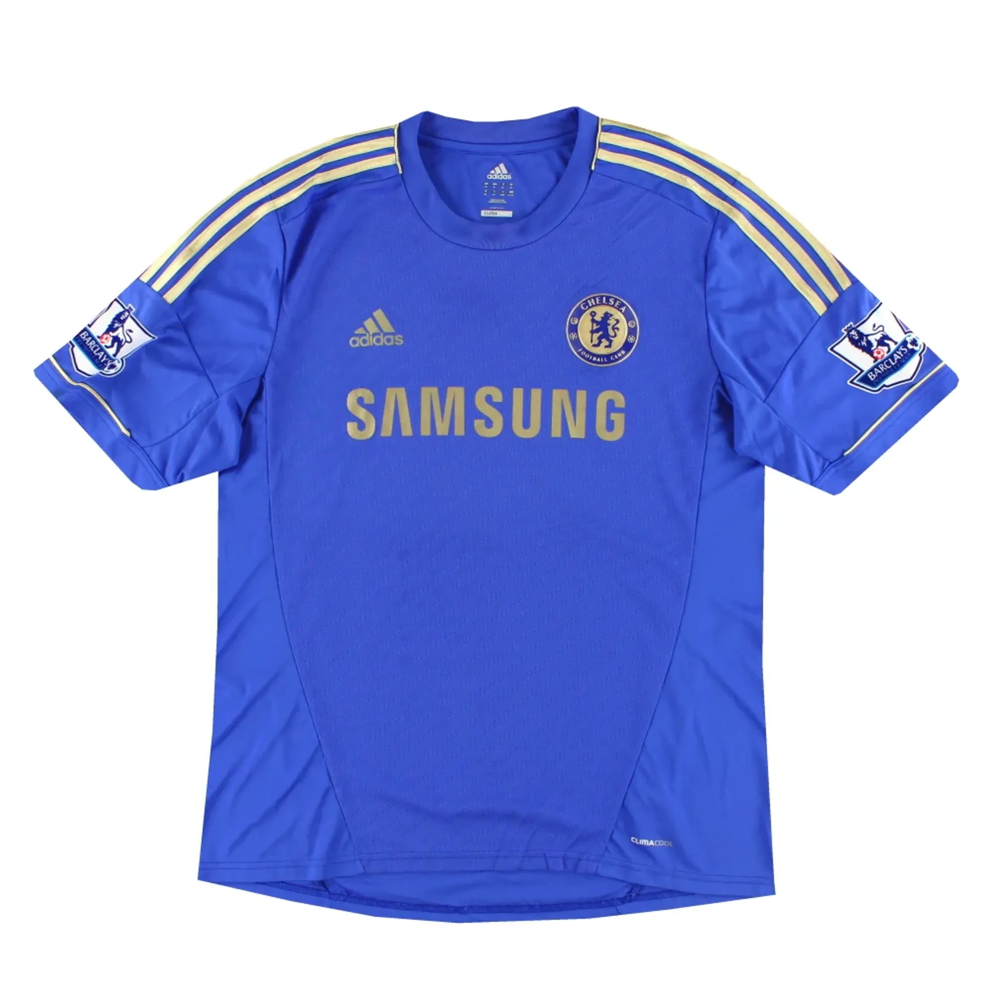 2012-13 Chelsea adidas Home Shirt L - Chelsea / Excellent 