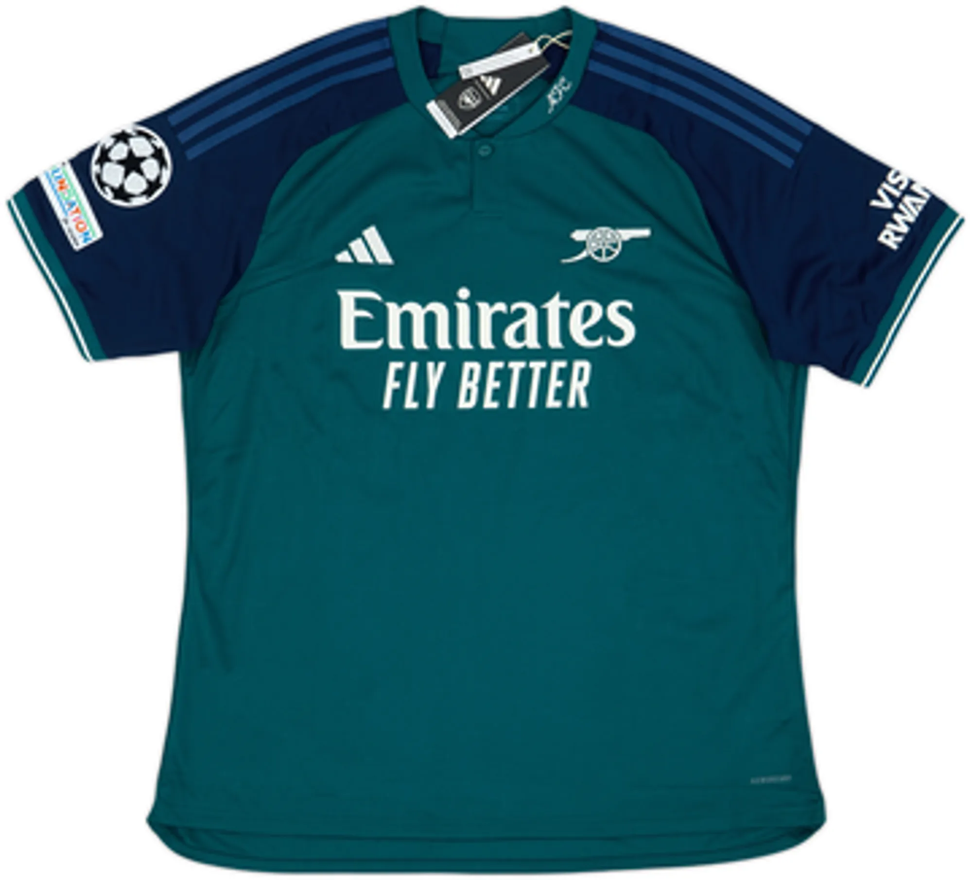 2023-24 Arsenal Third Shirt Odegaard #8 (L)