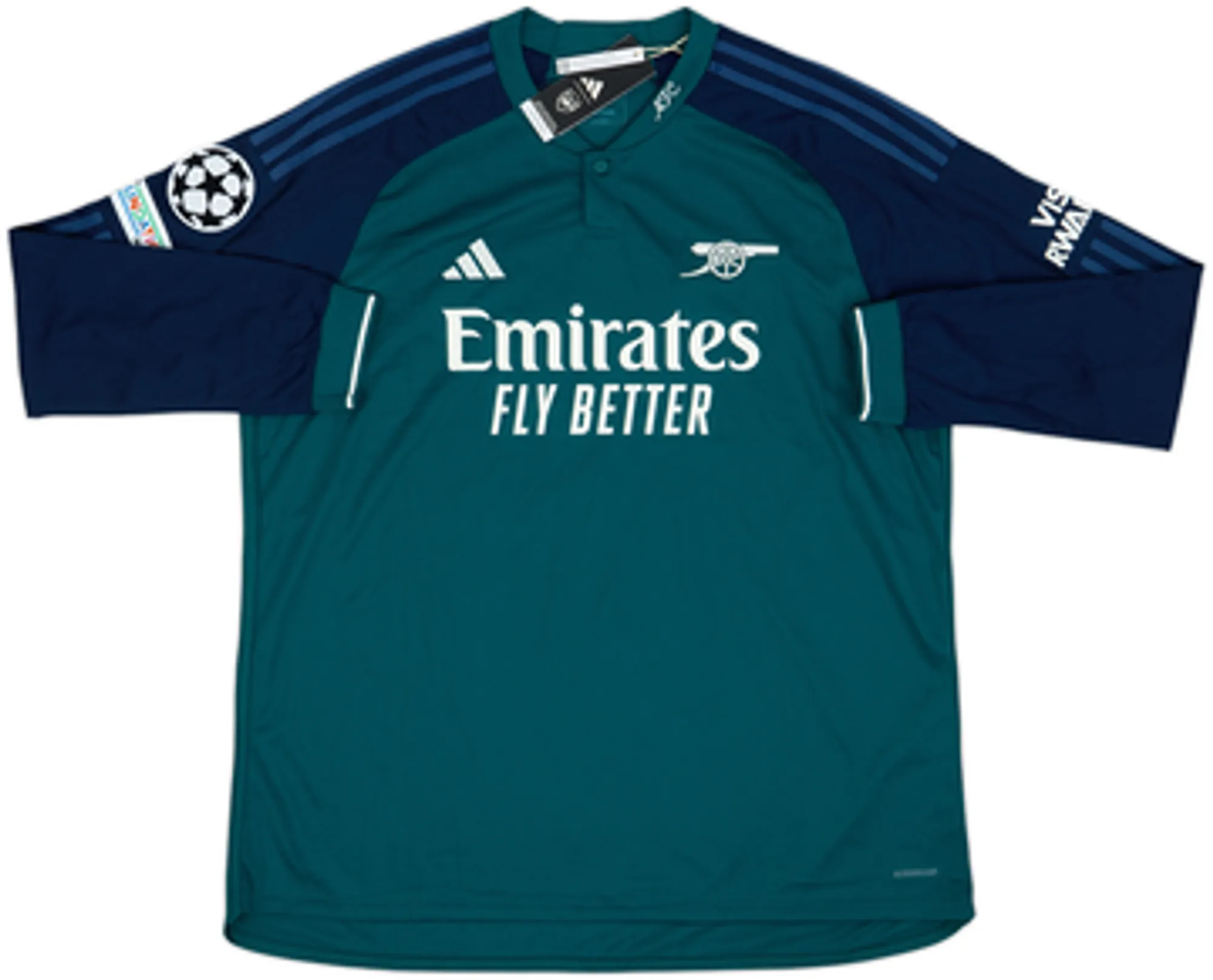 2023-24 Arsenal Third L/S Shirt J.Timber #12 (M)