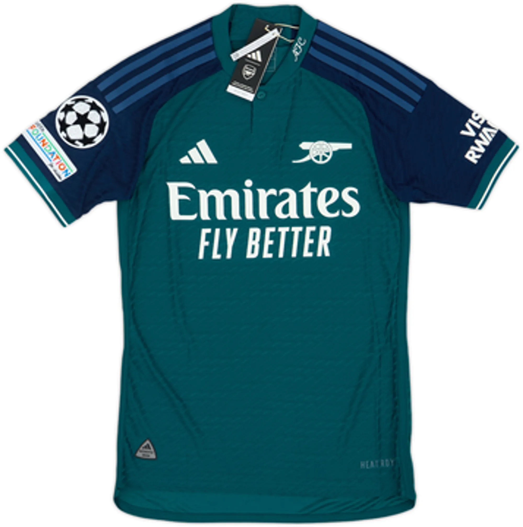 2023-24 Arsenal Authentic Third Shirt Odegaard #8 (M)