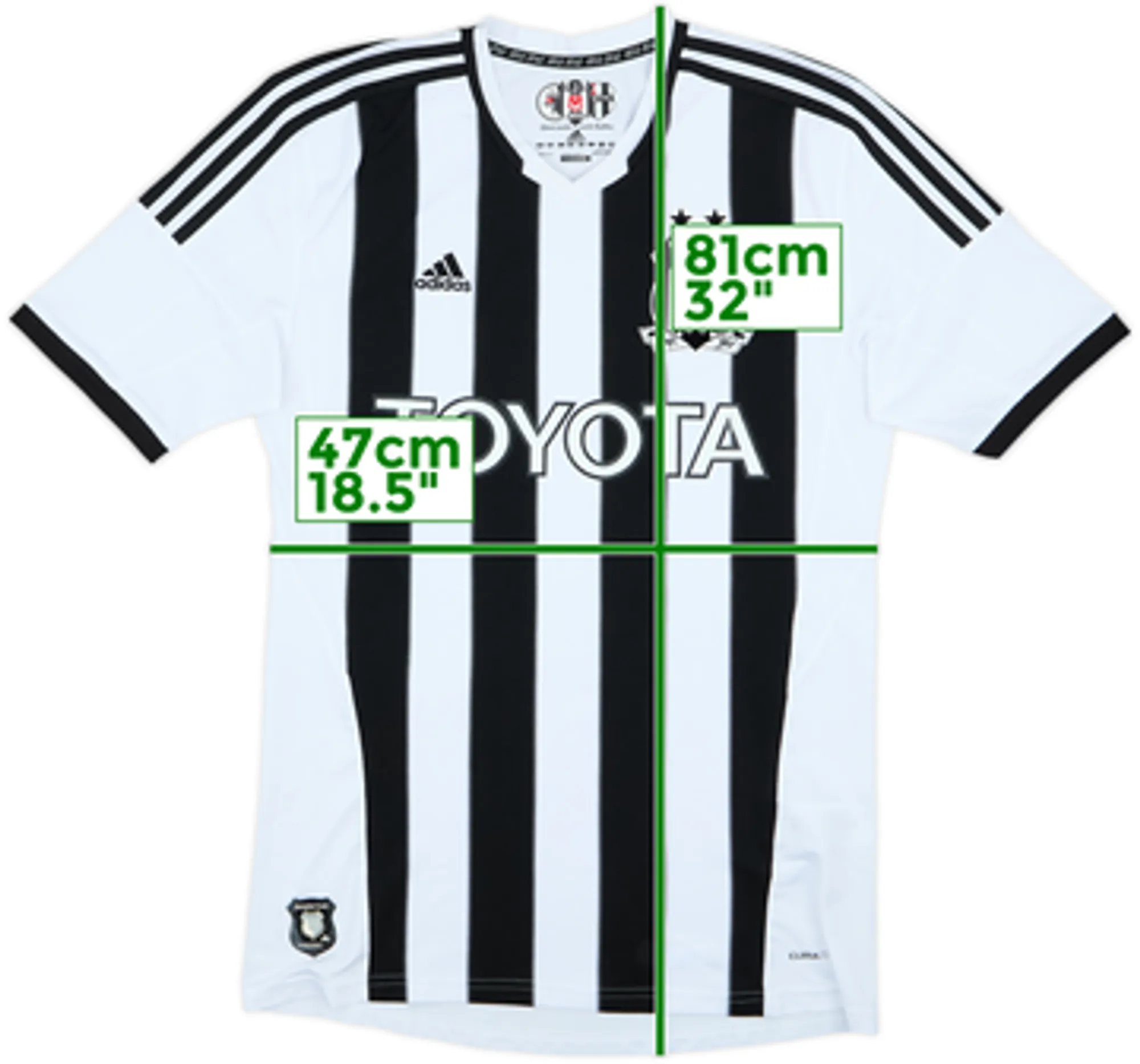 2013-14 Besiktas Home Shirt - 7/10 - (L)