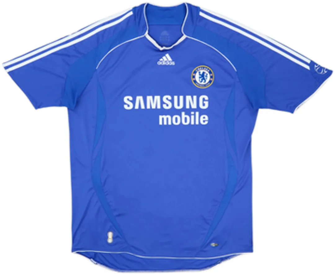  Chelsea J.COLE 10 ユニフォーム 2006-08 Chelsea Home Shirt J. Cole #10 - 5/10 - (XXL