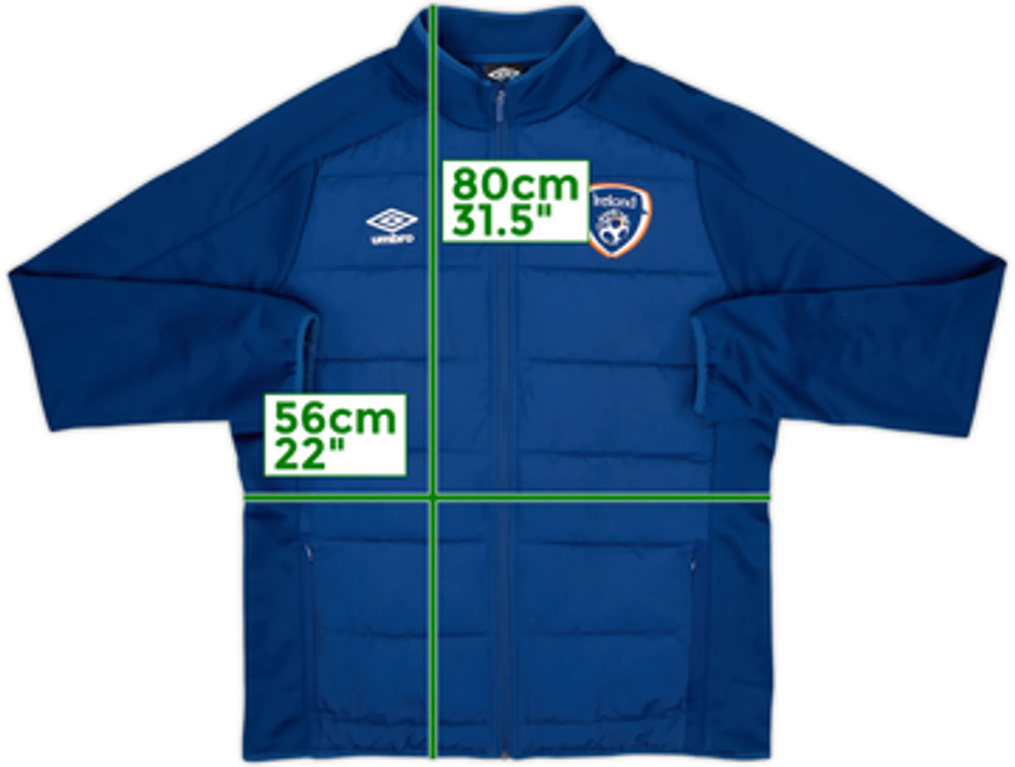 2020-21 Ireland Umbro Track Jacket - 10/10 - (XL)