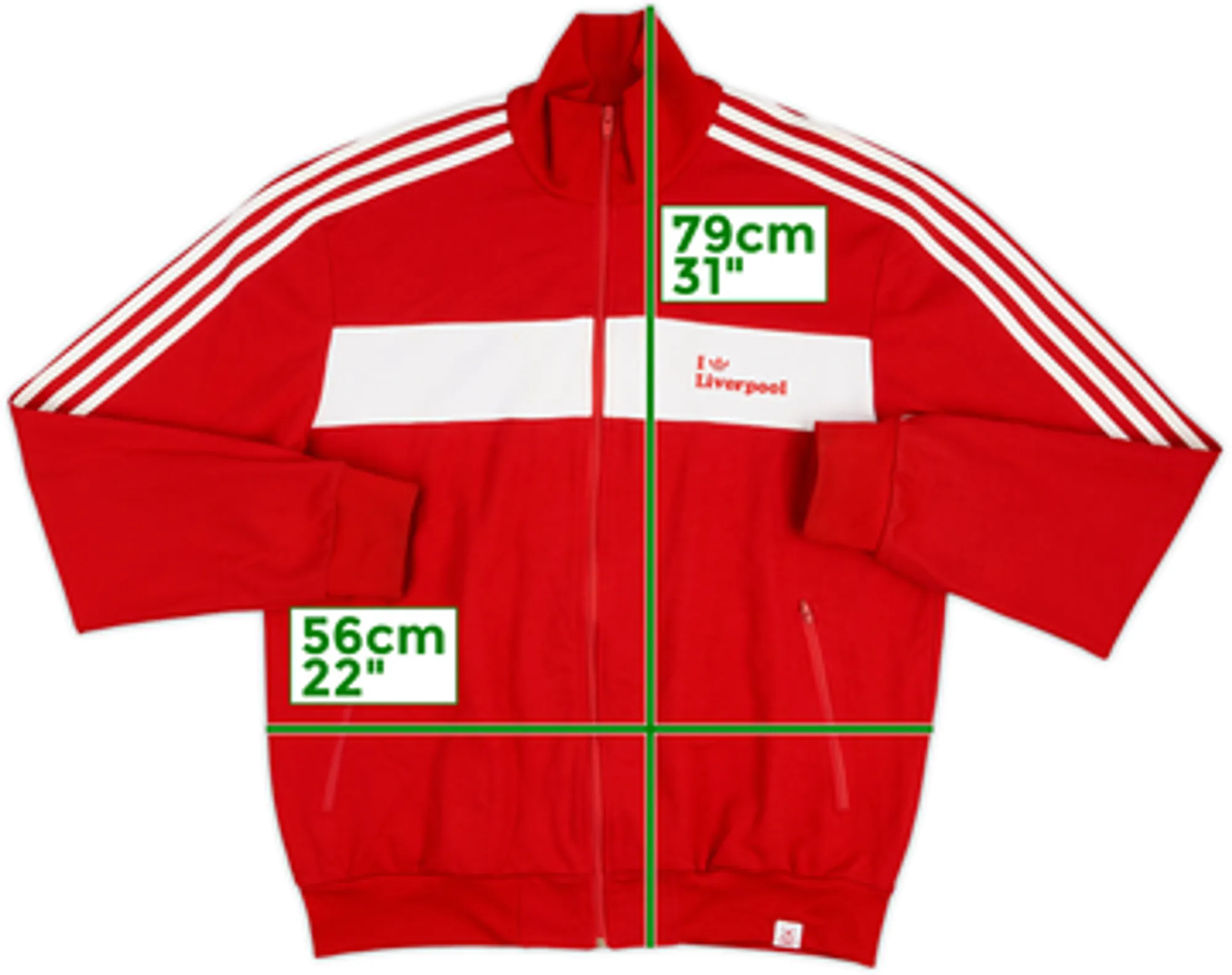2007-08 Liverpool adidas Originals Track Jacket - 8/10 - (XL)