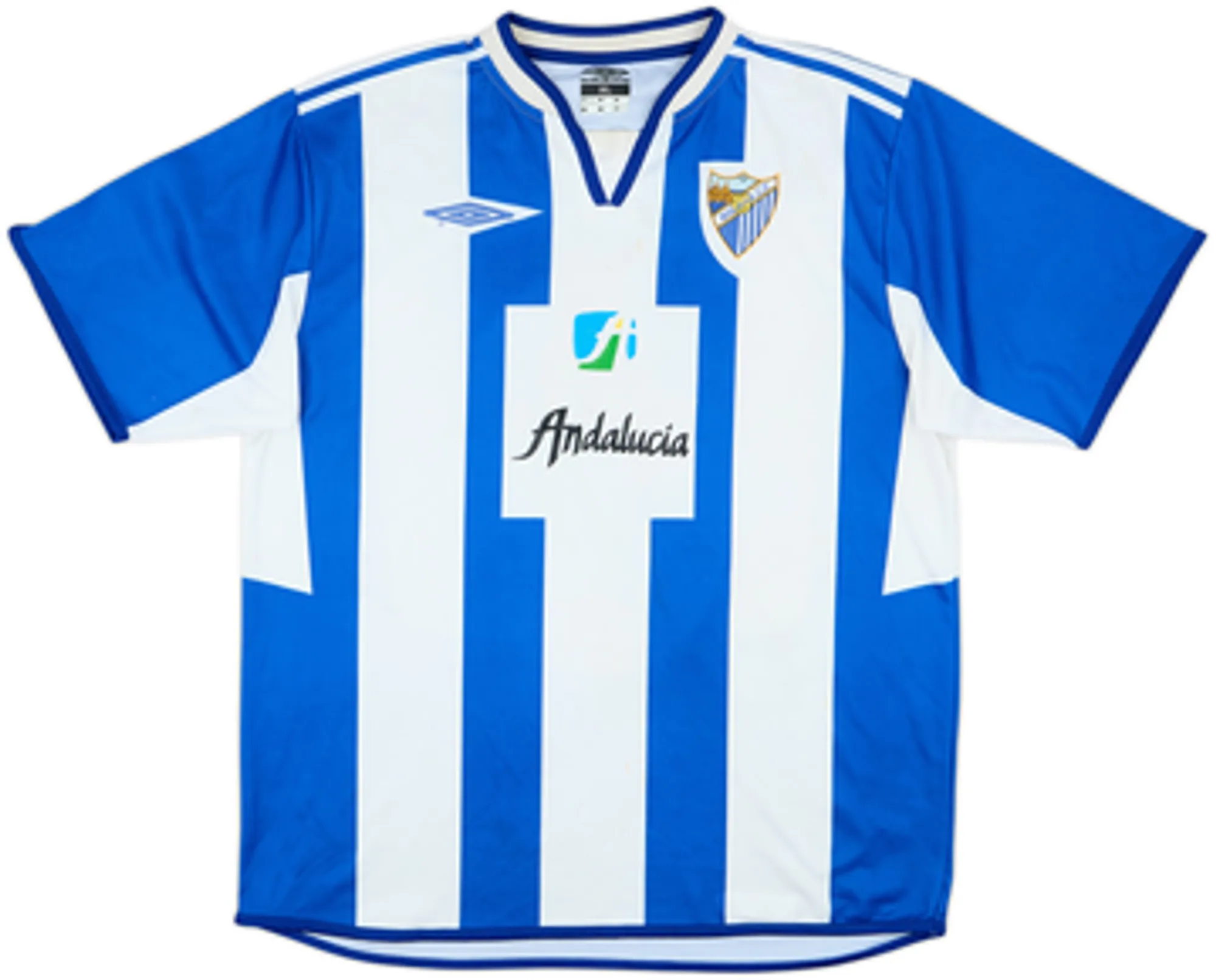 2005-07 Malaga Home Shirt Counago #7 - 6/10 - (XL)