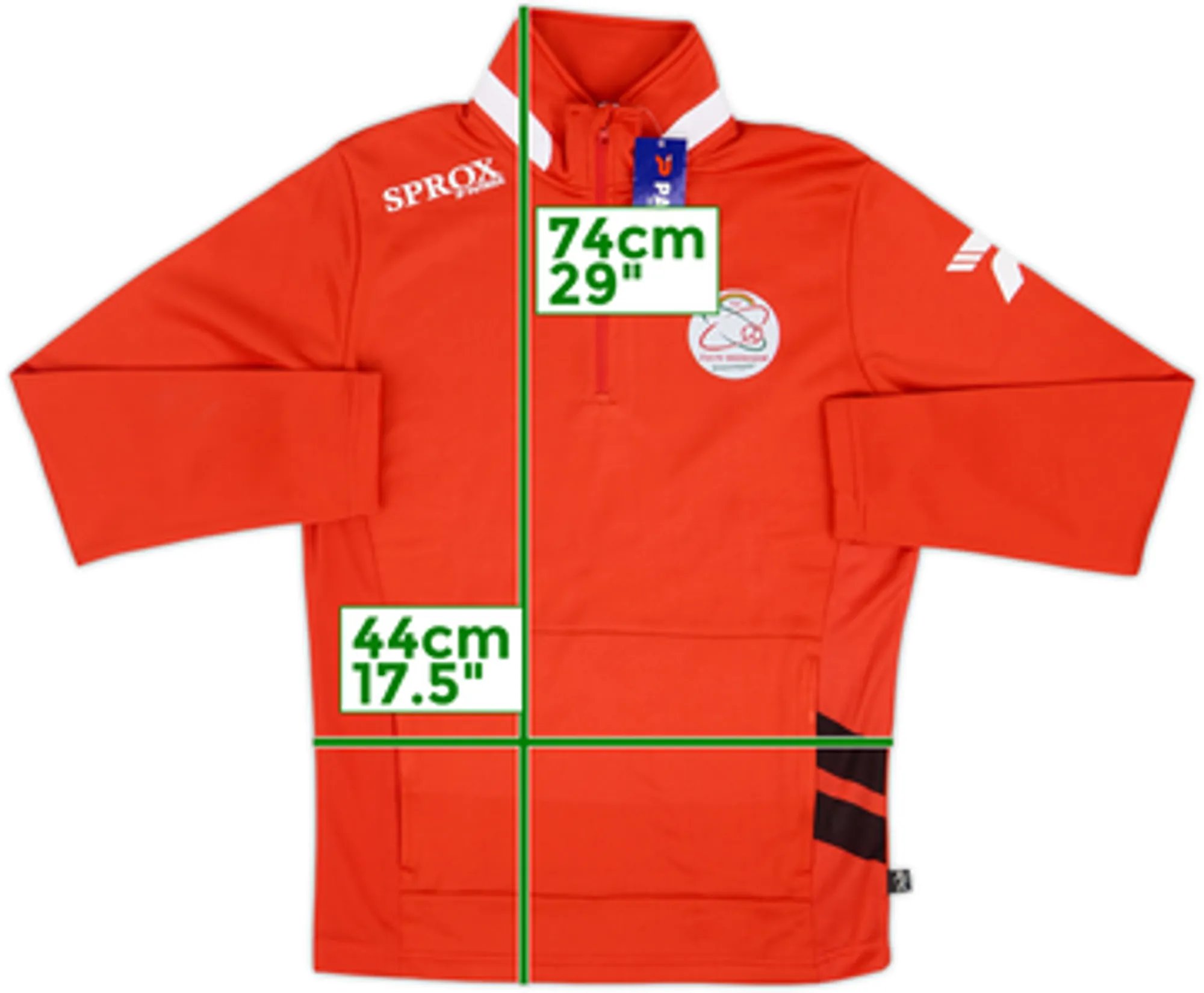 2010-11 Zulte Waregem Patrick 1/4 Zip Drill Top (S)