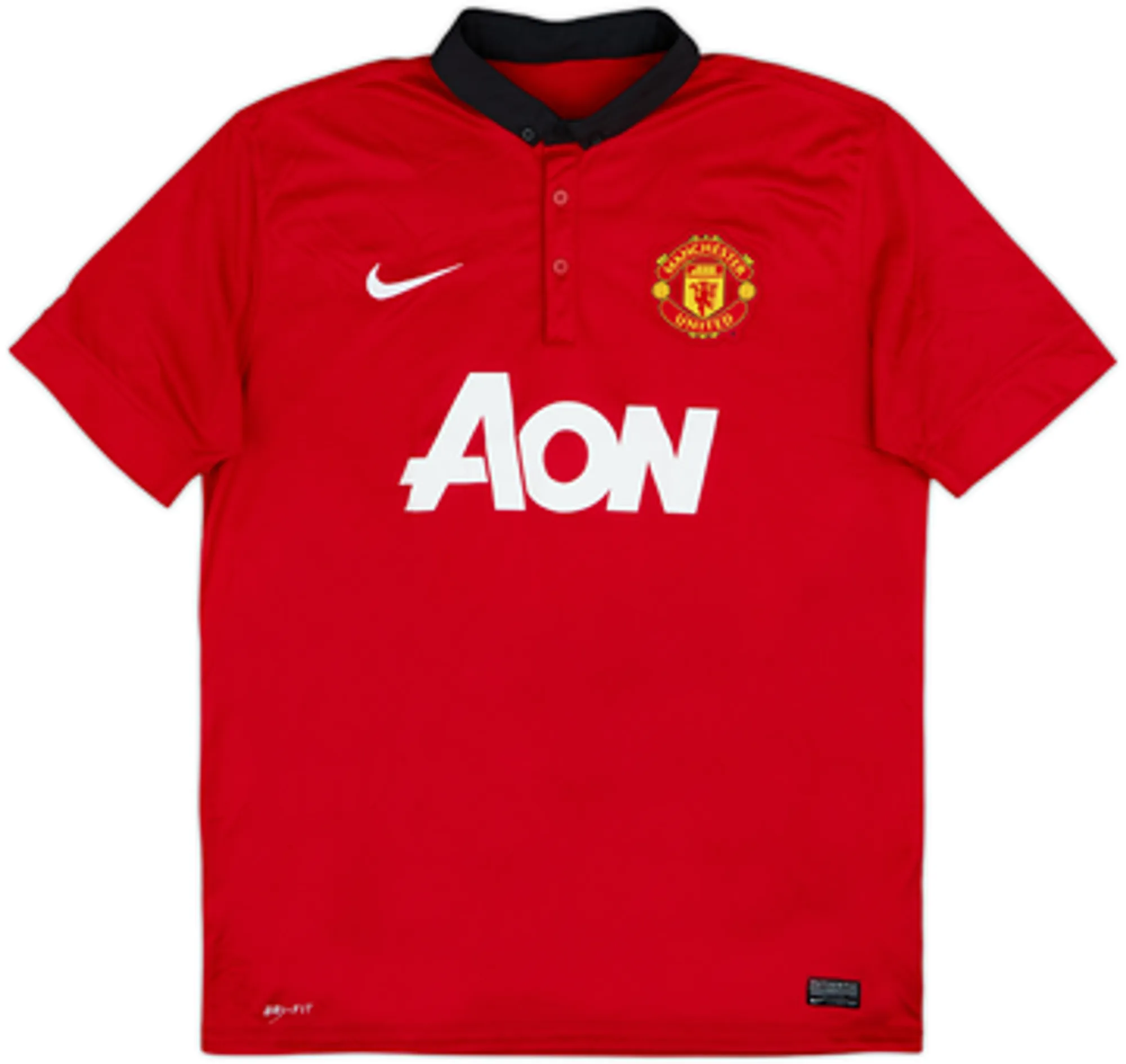 2013-14 Manchester United Home Shirt Cheshire #30 - 6/10 - (L)