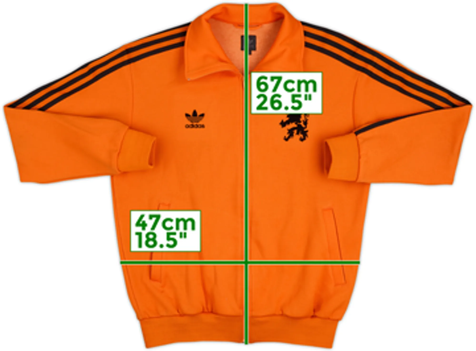 2004-06 Netherlands adidas Originals Track Jacket - 8/10 - (M)