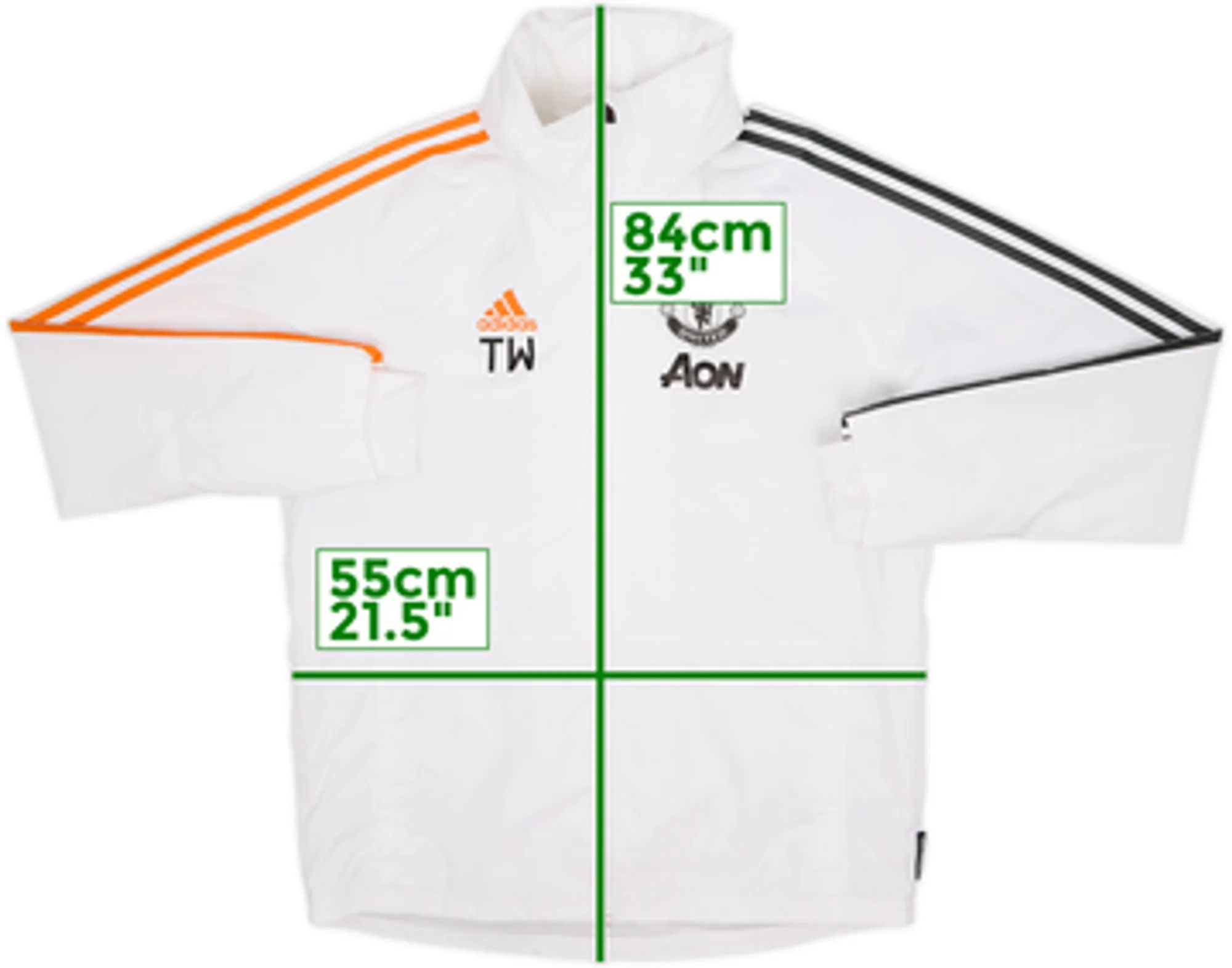 2020-21 Manchester United Staff Issue adidas Hooded Track Jacket TW - 8/10 - (M)