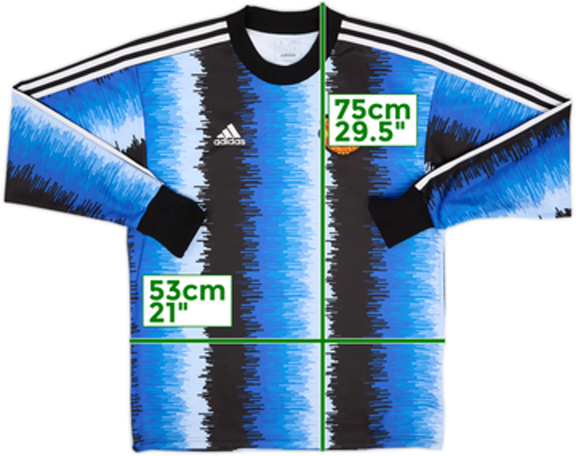 2022-23 Manchester United adidas Icon GK Shirt - 8/10 - (S)